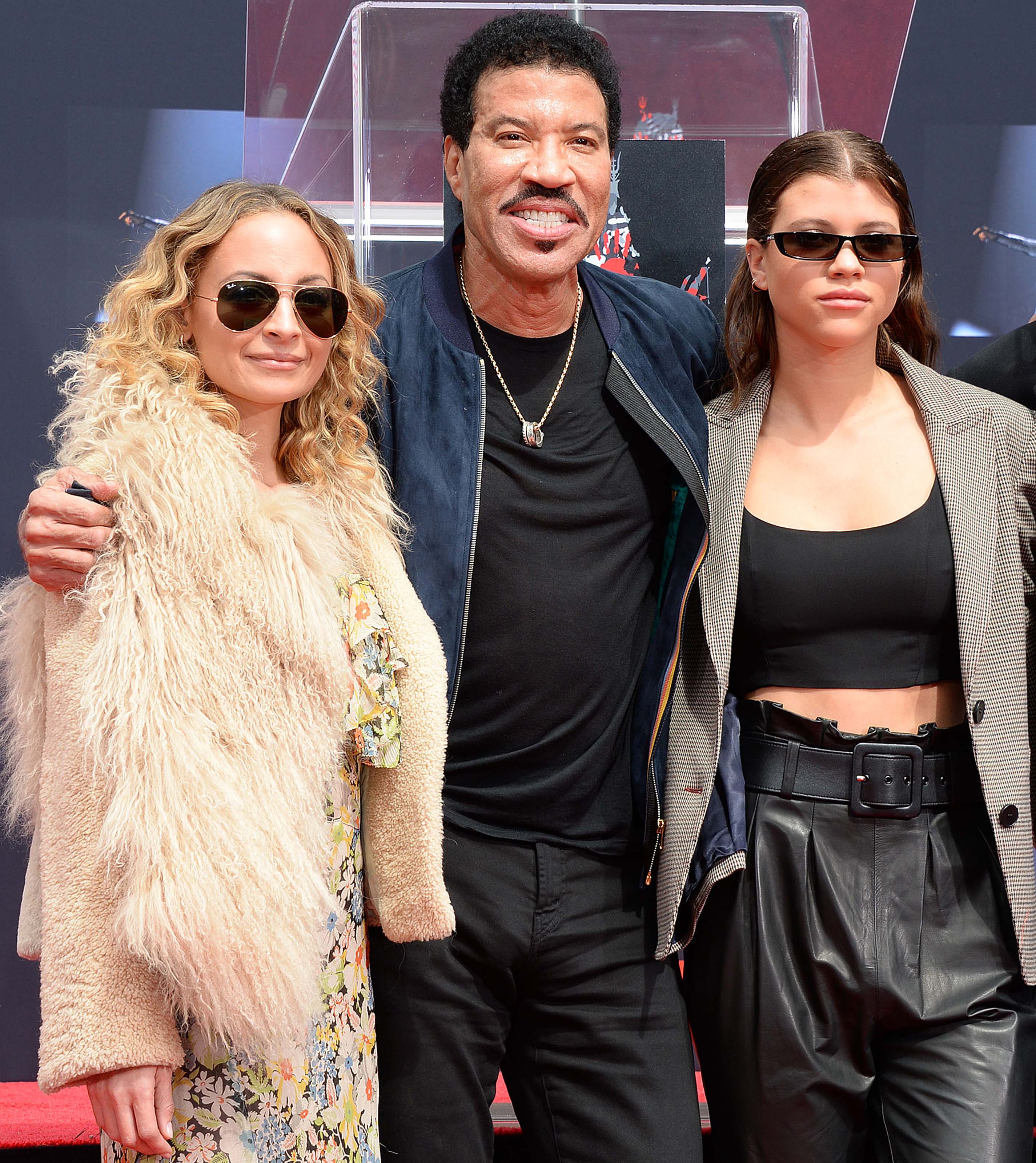 Sofia Richie attends Lionel Richie’s Hand and Footprint Ceremony