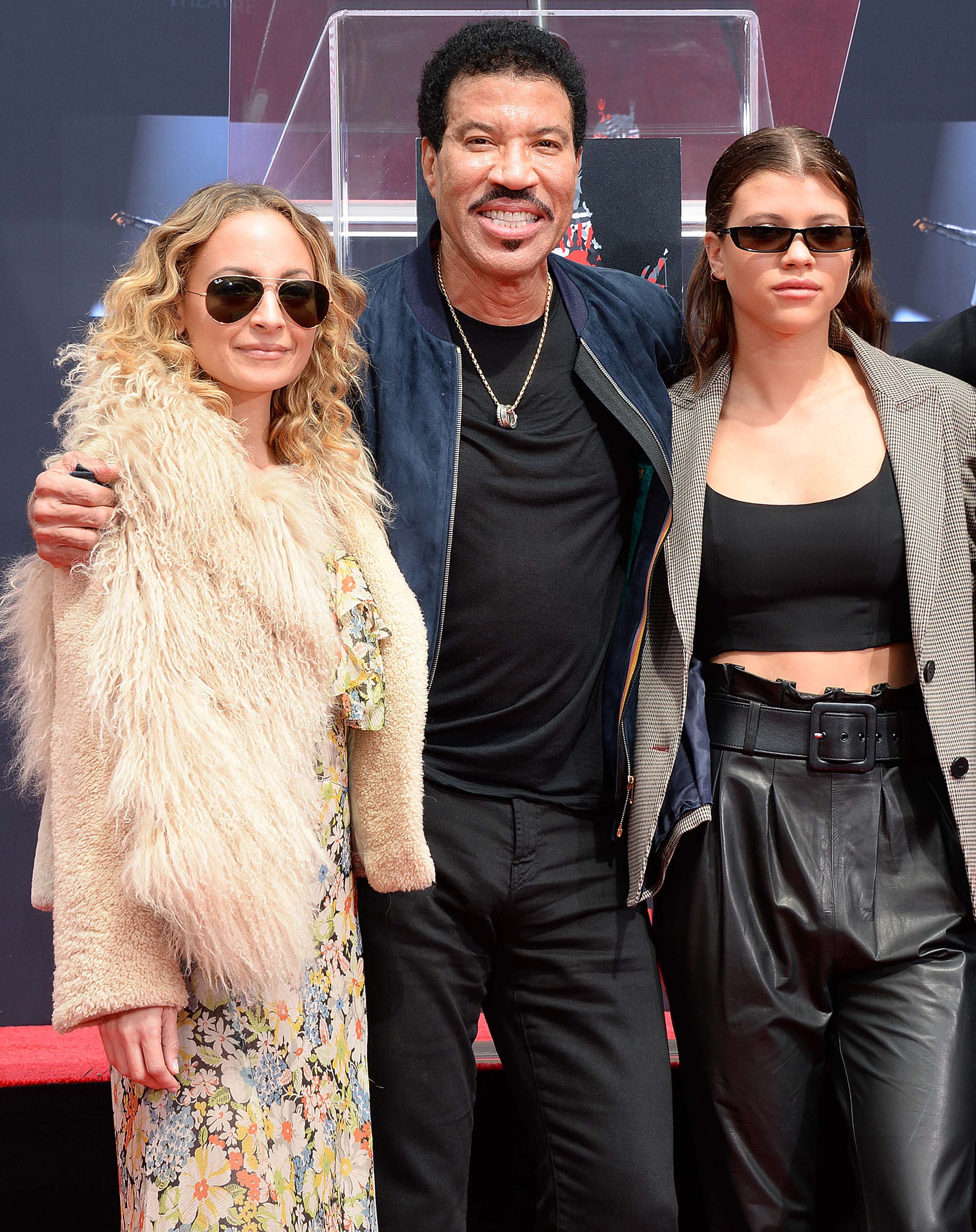 Sofia Richie attends Lionel Richie’s Hand and Footprint Ceremony