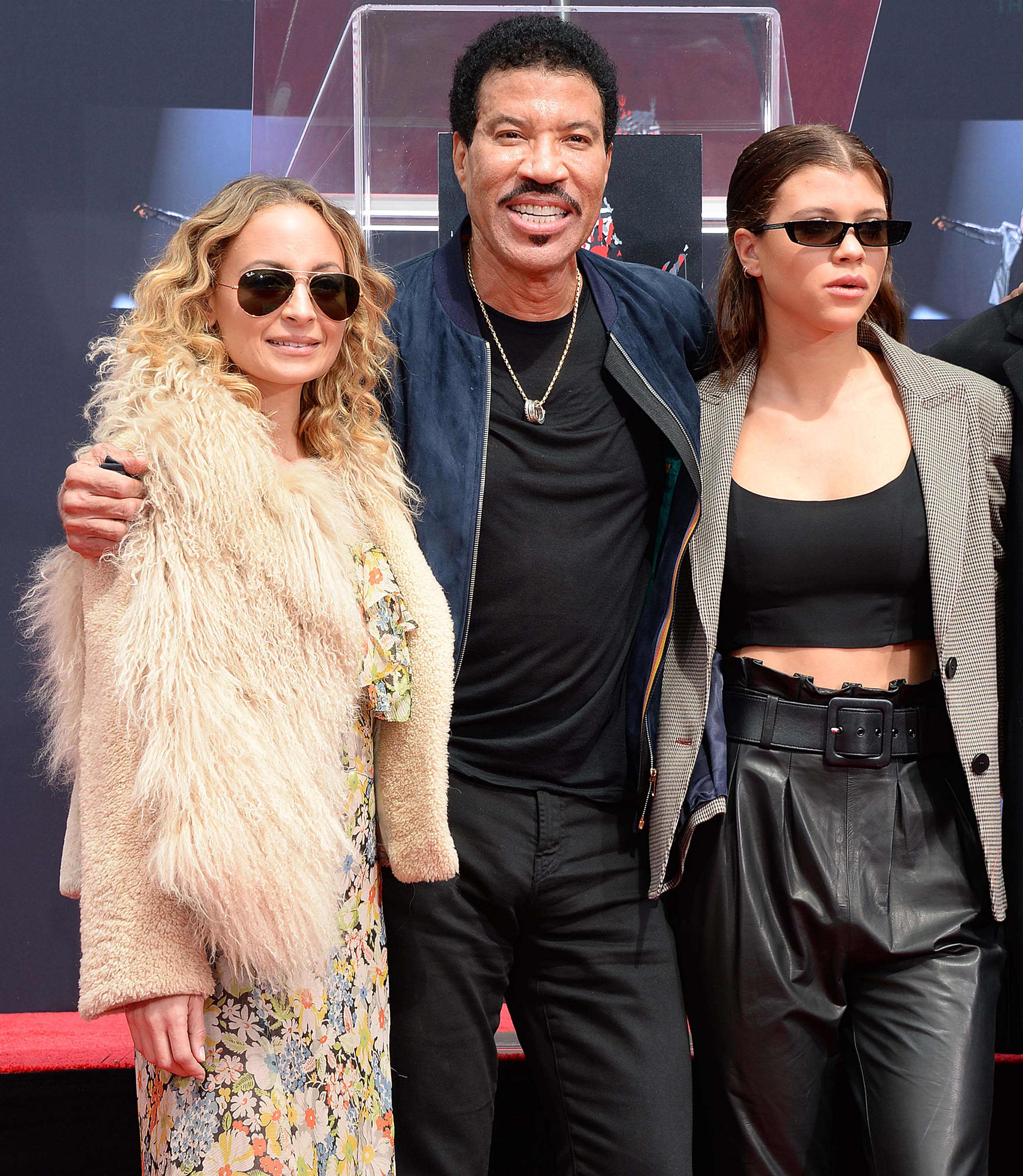 Sofia Richie attends Lionel Richie’s Hand and Footprint Ceremony