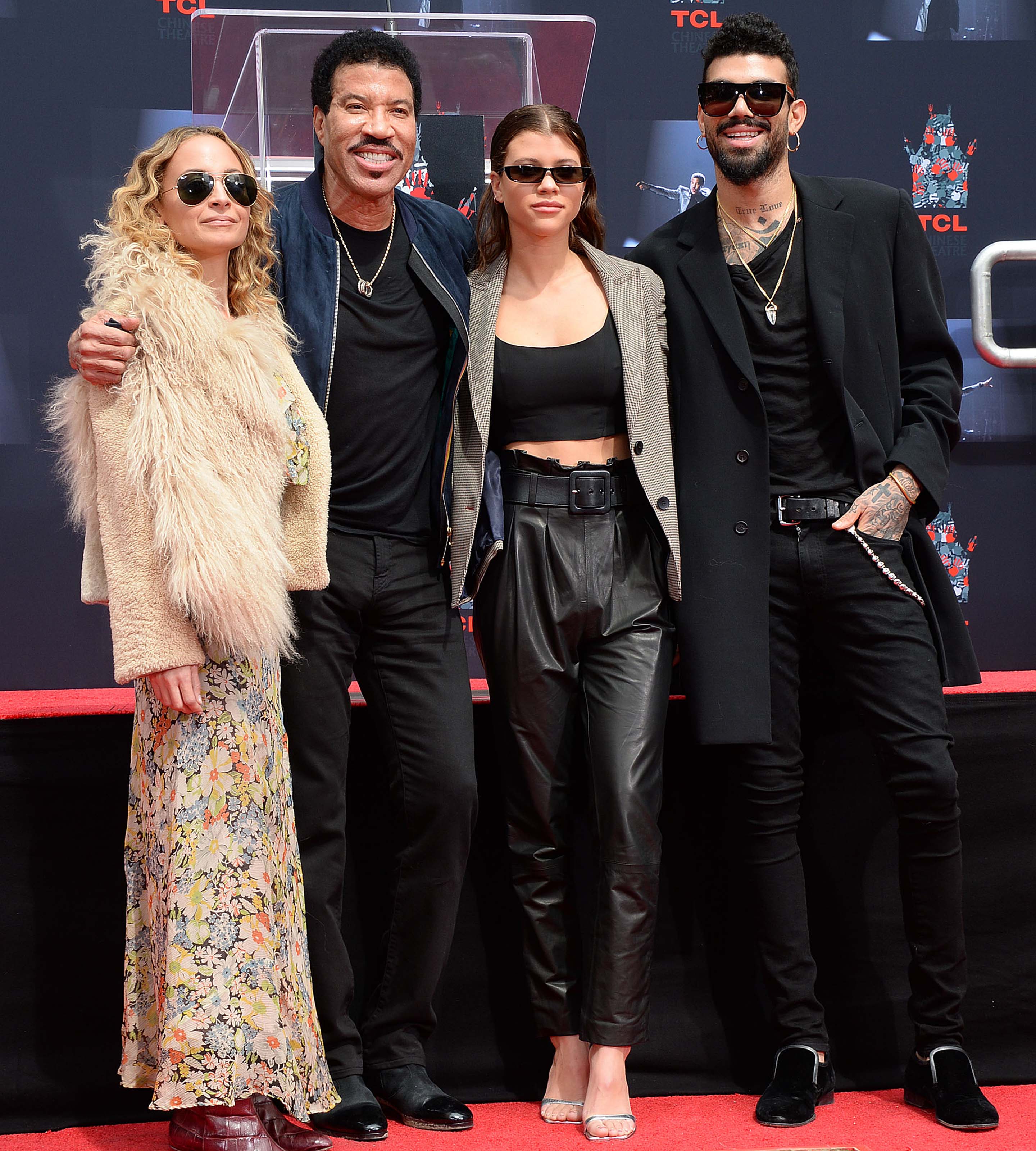 Sofia Richie attends Lionel Richie’s Hand and Footprint Ceremony