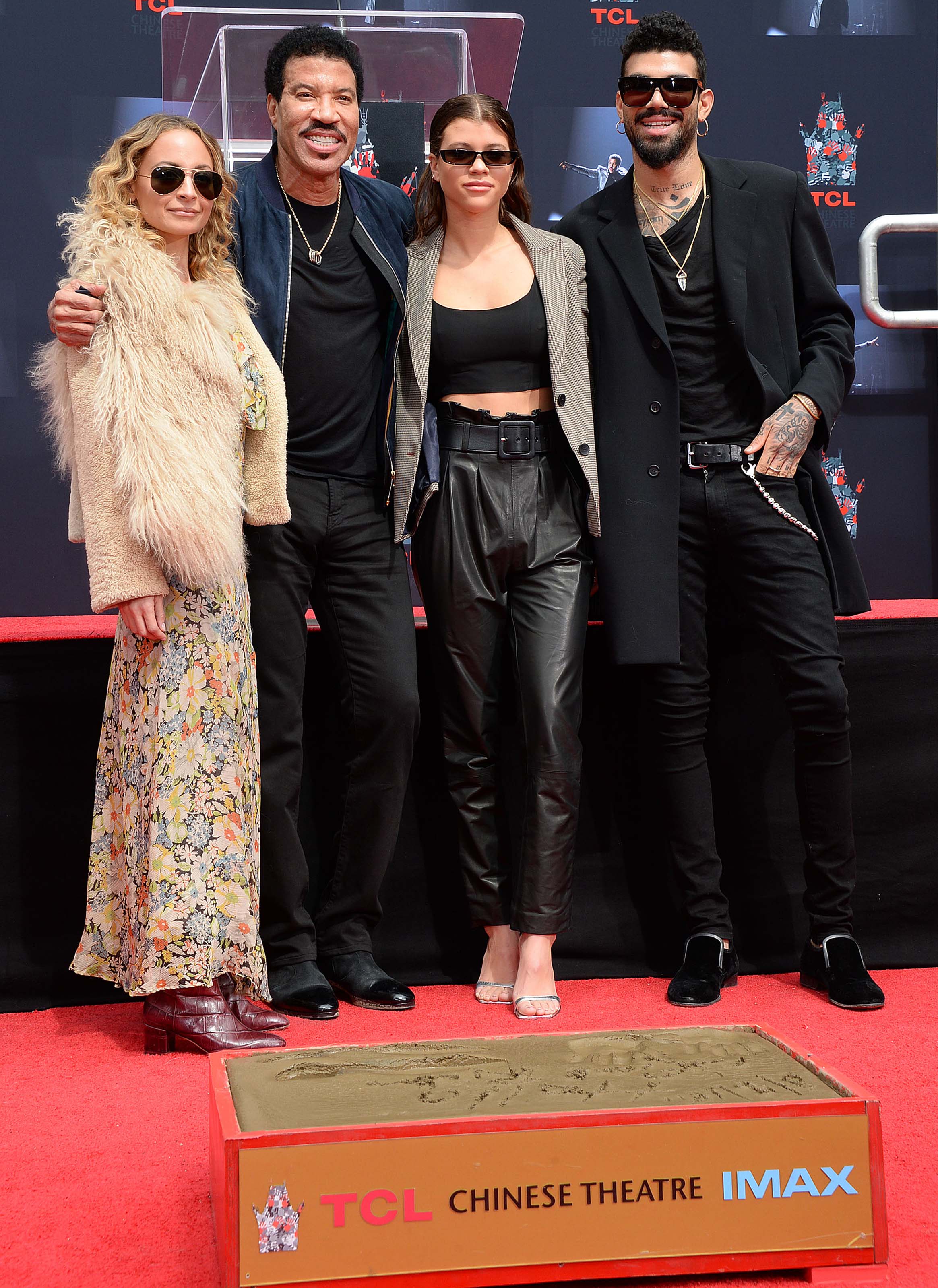 Sofia Richie attends Lionel Richie’s Hand and Footprint Ceremony