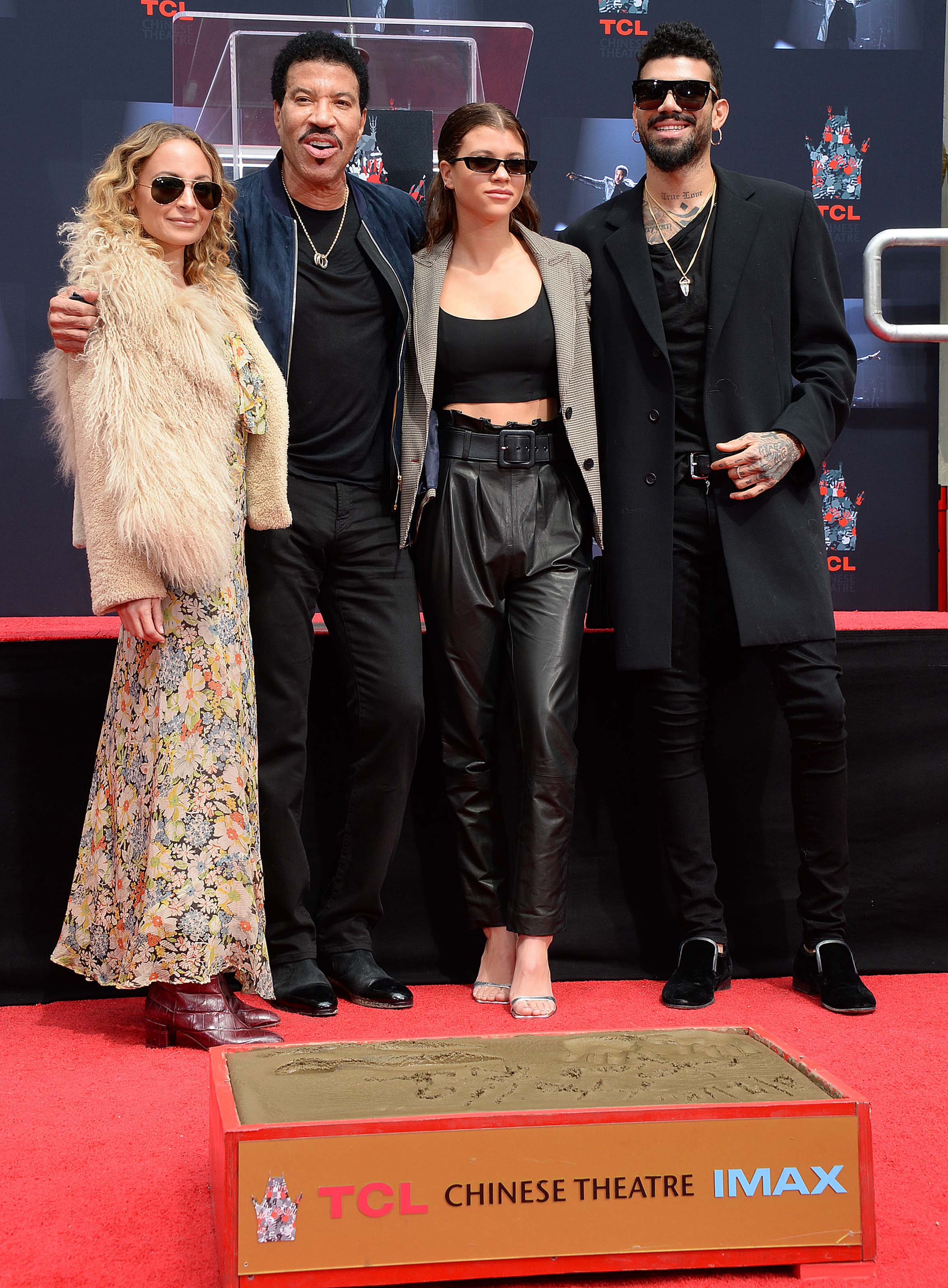 Sofia Richie attends Lionel Richie’s Hand and Footprint Ceremony