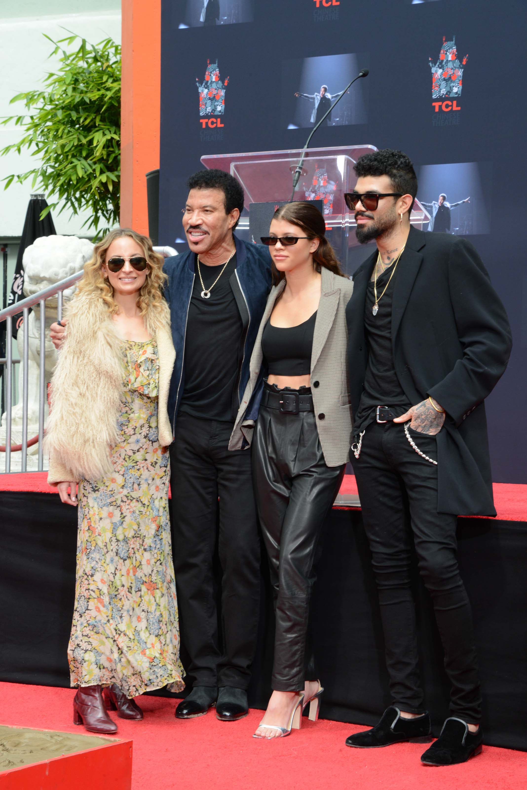 Sofia Richie attends Lionel Richie’s Hand and Footprint Ceremony