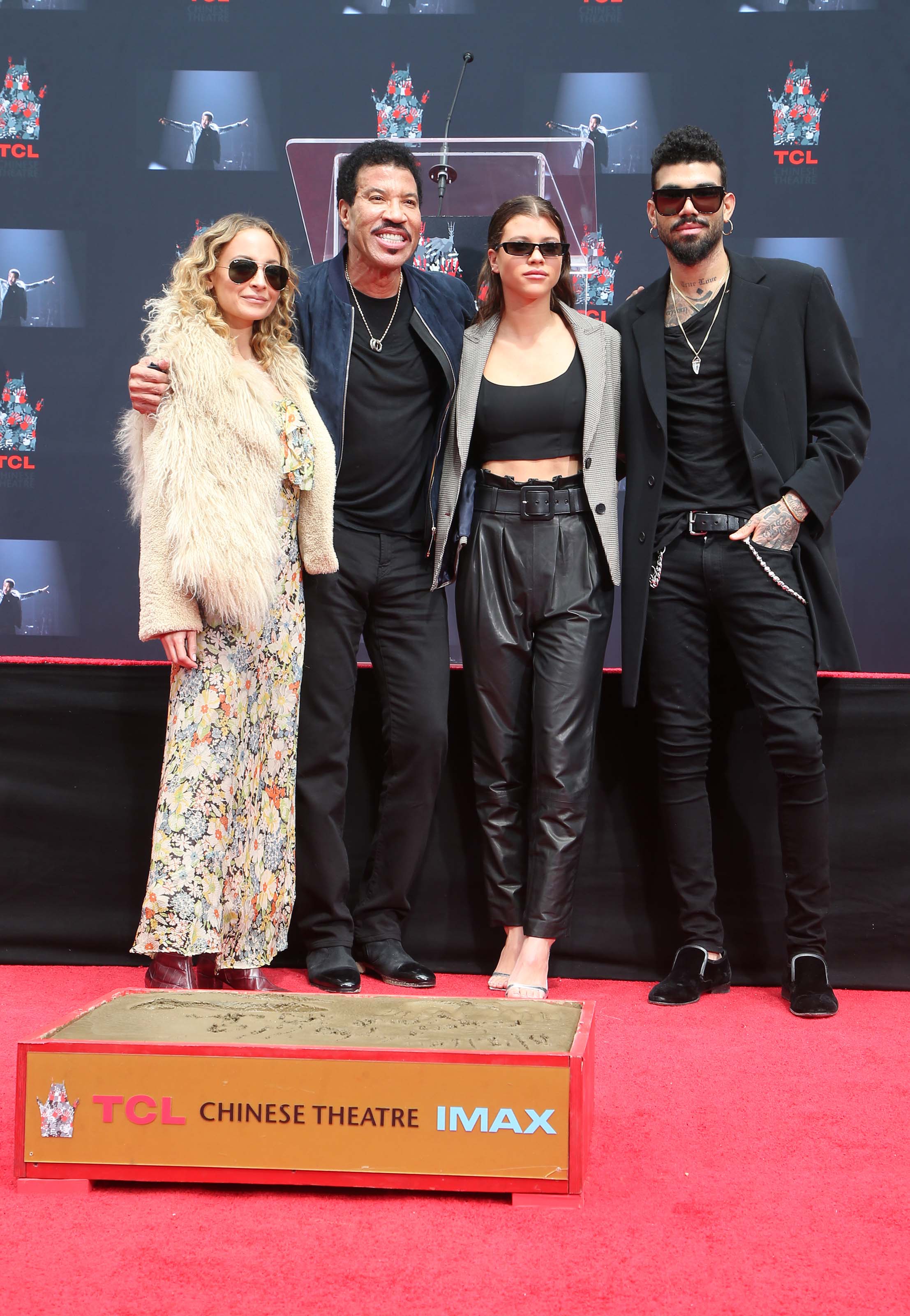 Sofia Richie attends Lionel Richie’s Hand and Footprint Ceremony