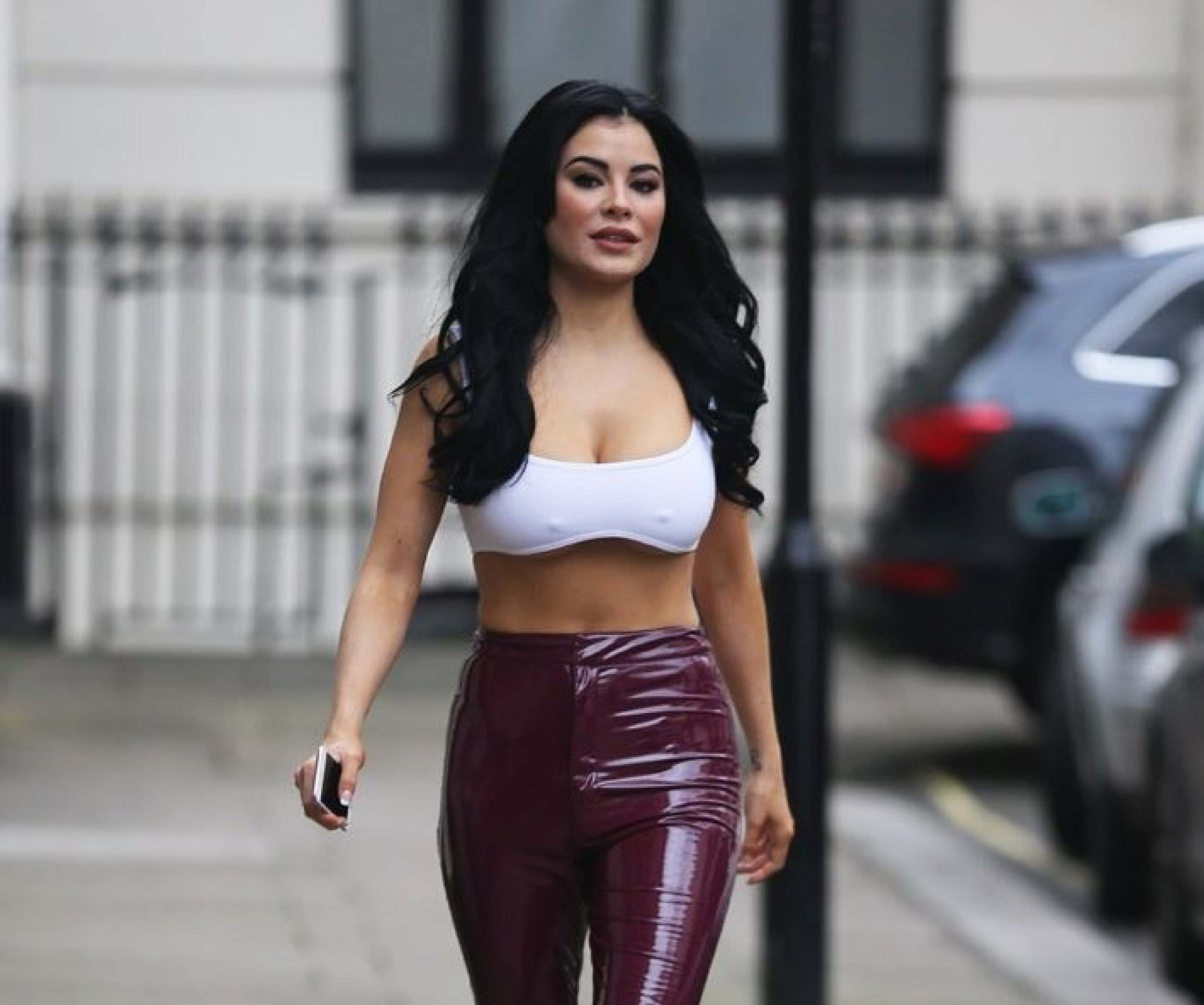 Carla Howe out and about in London