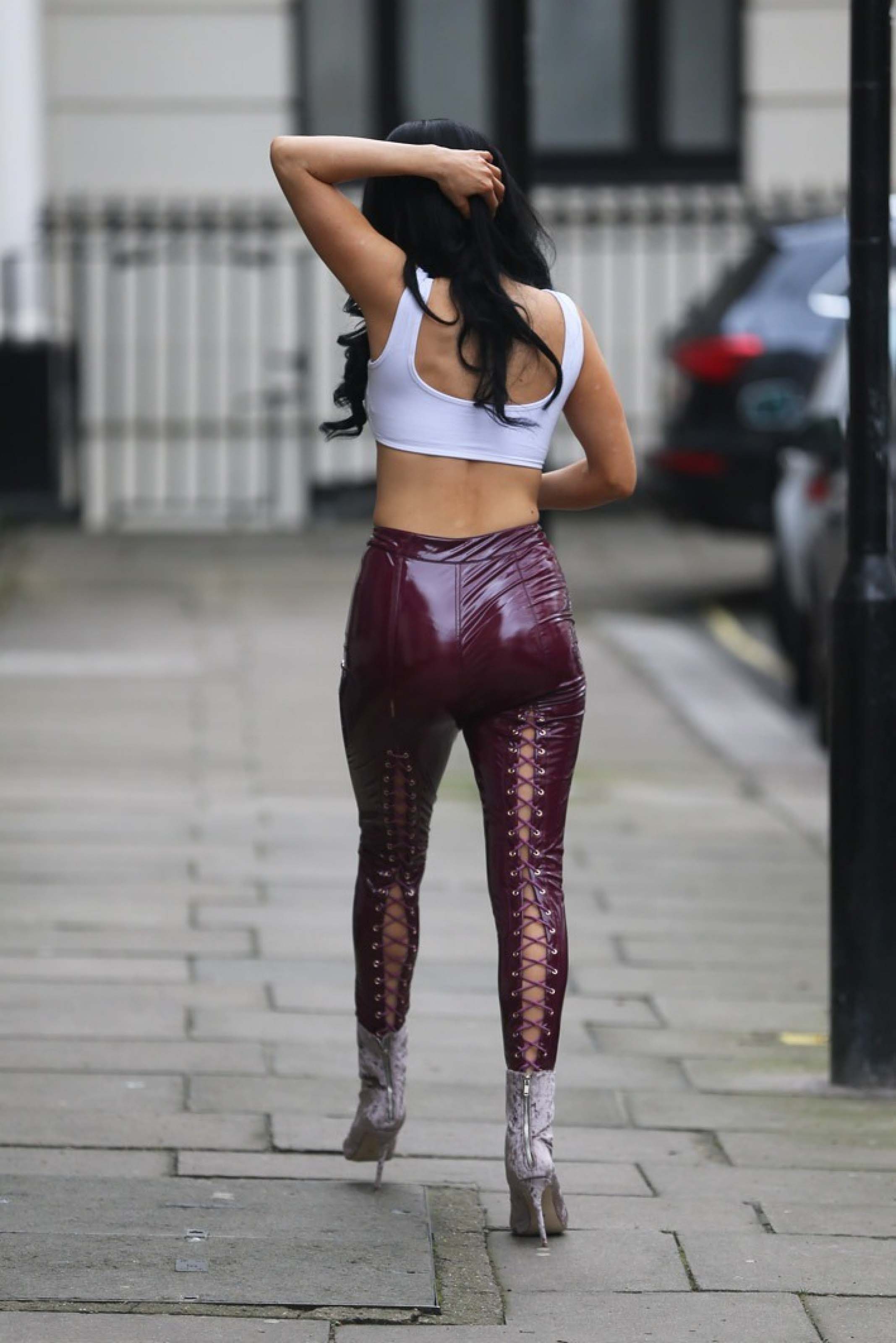 Carla Howe out and about in London