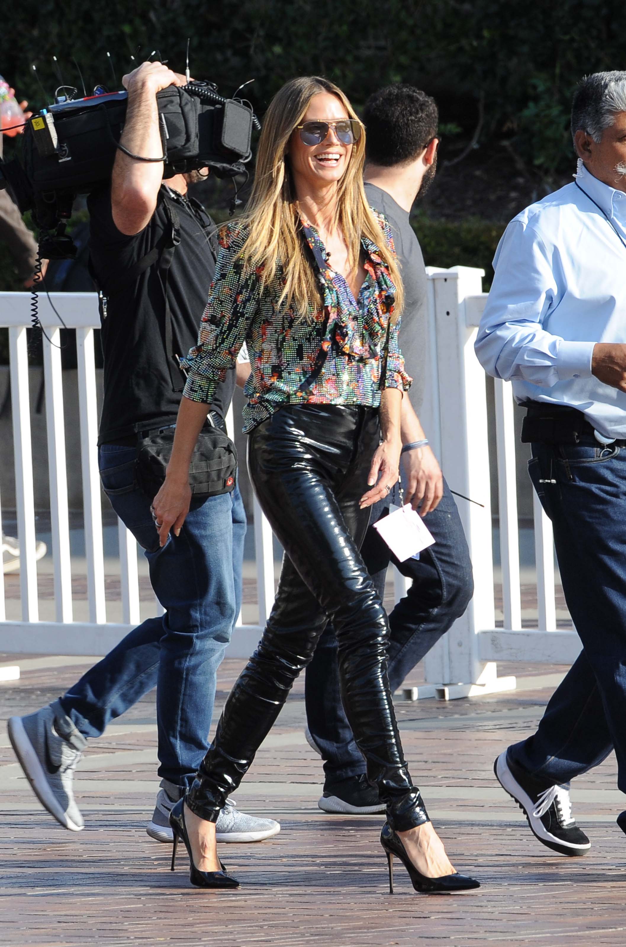 Heidi Klum at America’s Got Talent auditions