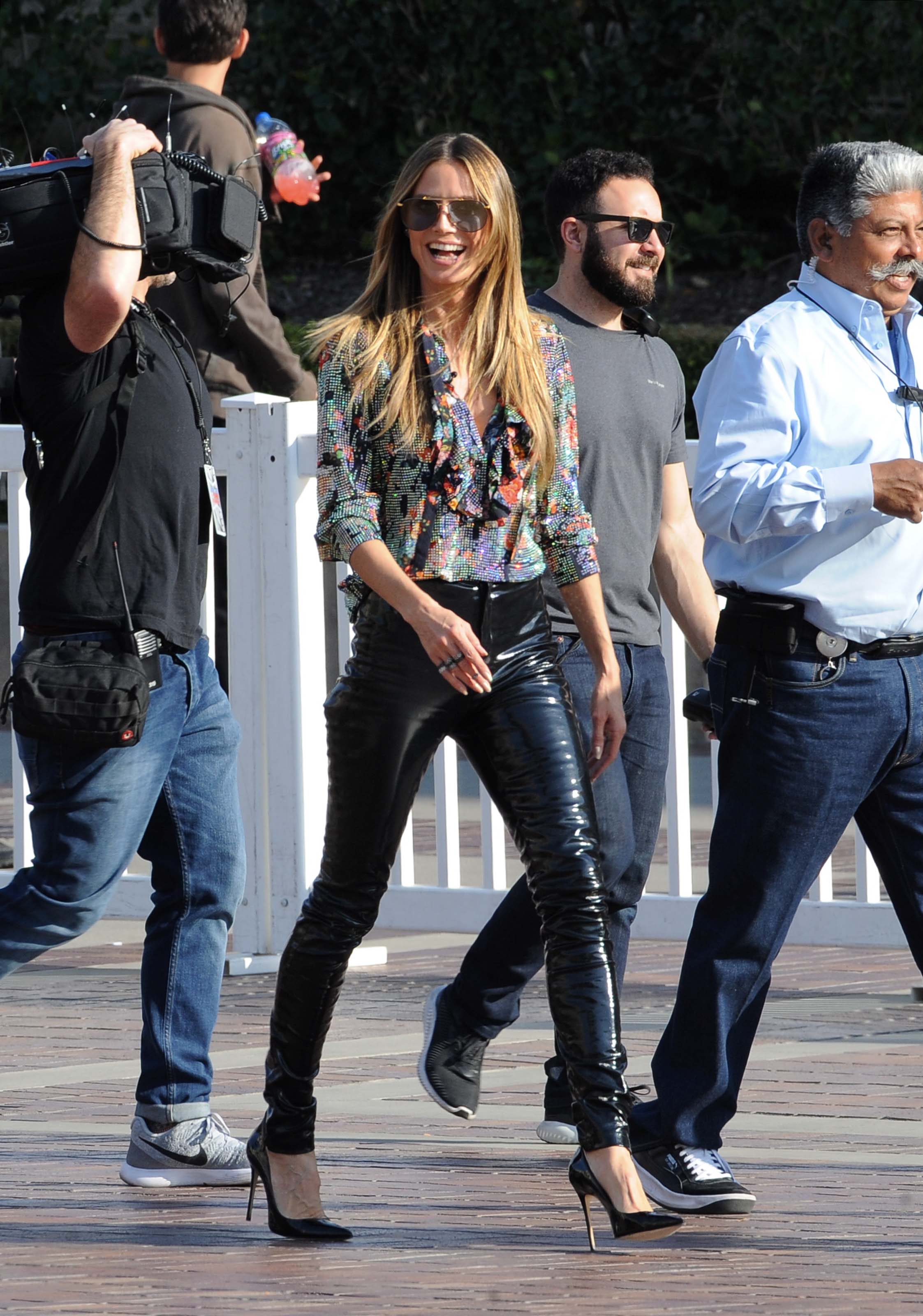 Heidi Klum at America’s Got Talent auditions