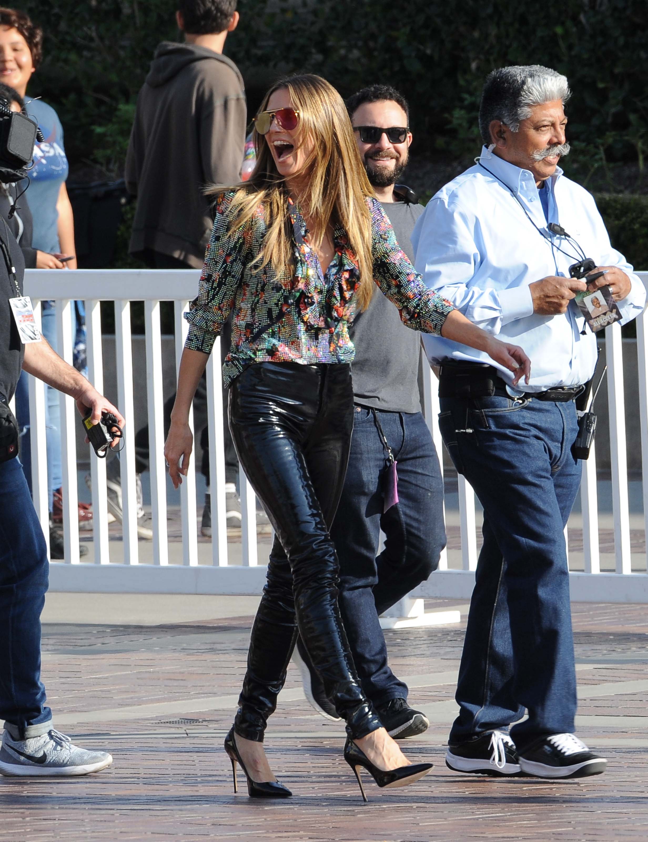 Heidi Klum at America’s Got Talent auditions