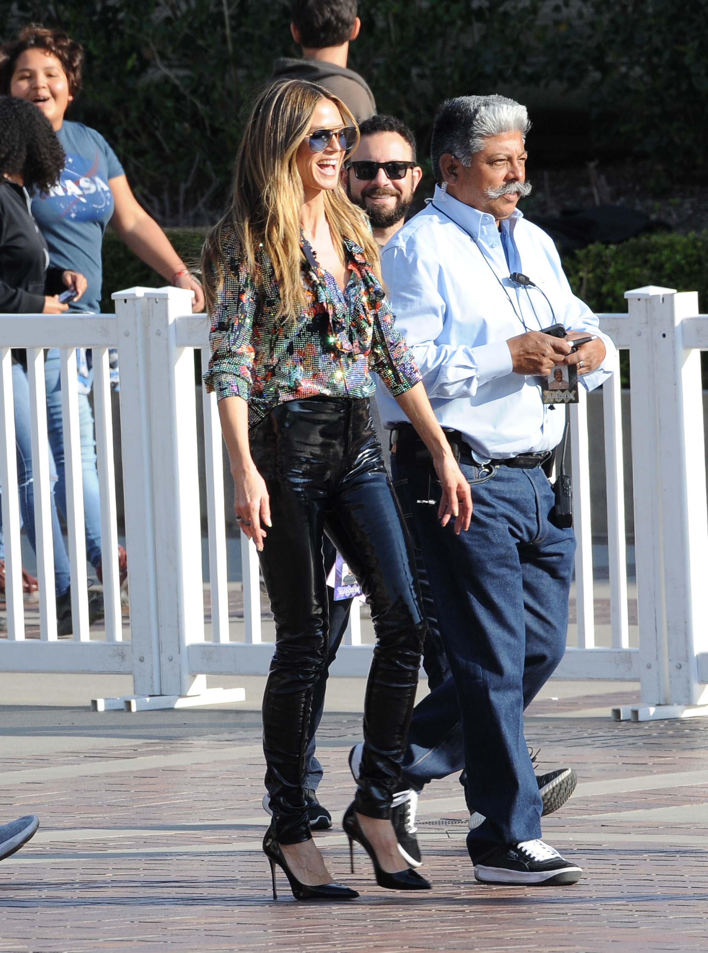 Heidi Klum at America’s Got Talent auditions