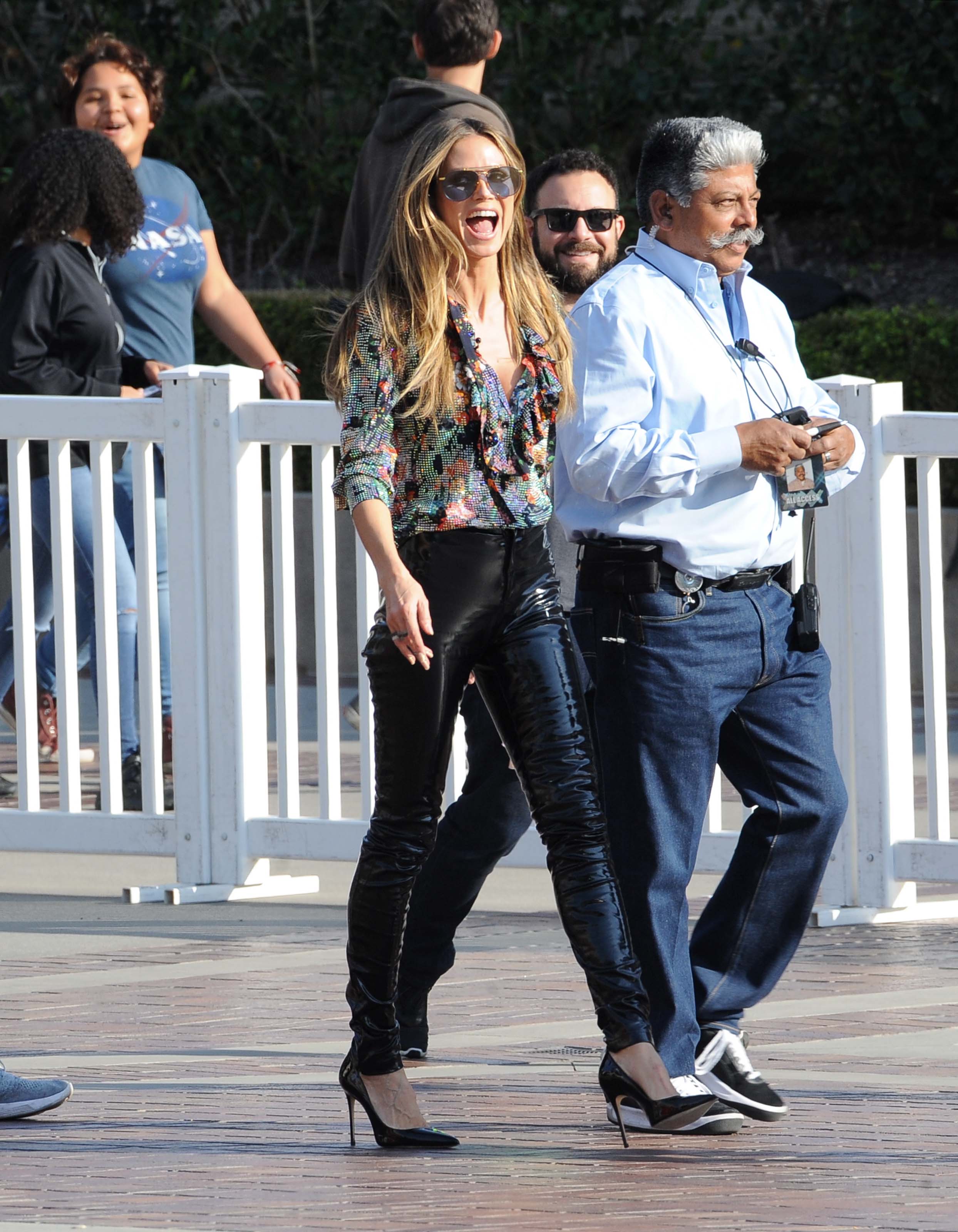 Heidi Klum at America’s Got Talent auditions