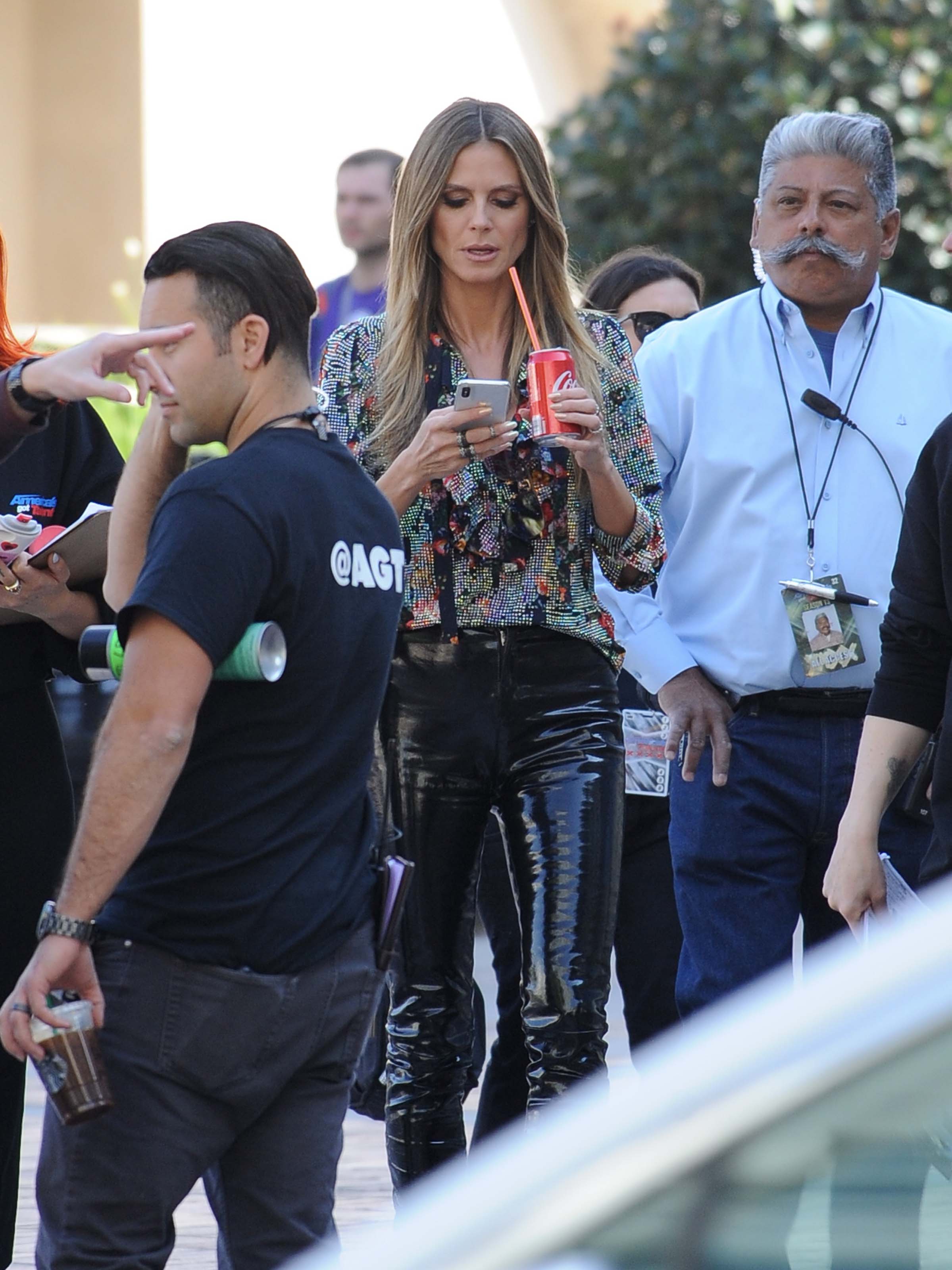 Heidi Klum at America’s Got Talent auditions