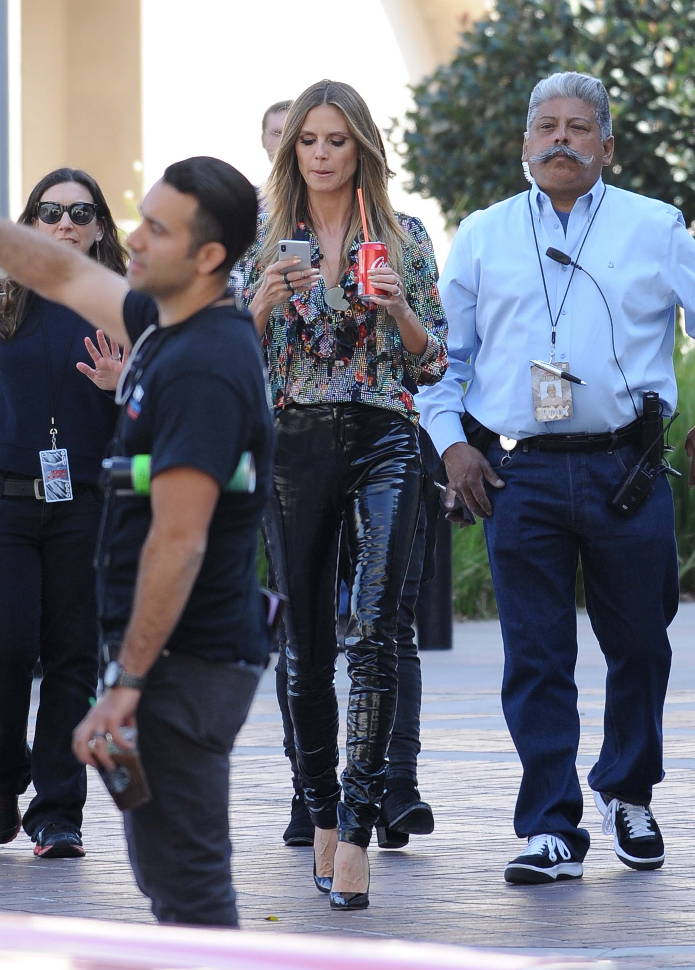 Heidi Klum at America’s Got Talent auditions