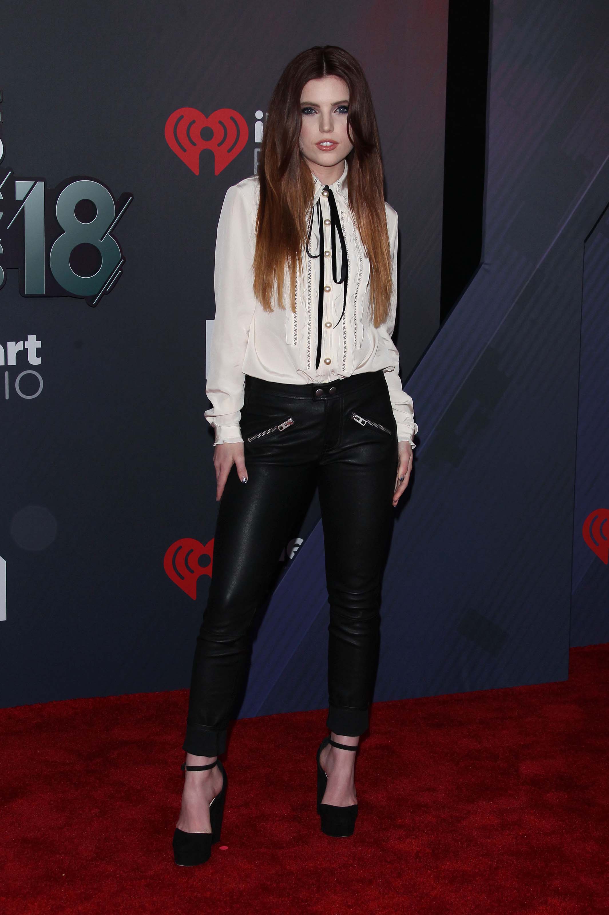 Sydney Sierota attends iHeartRadio Music Awards