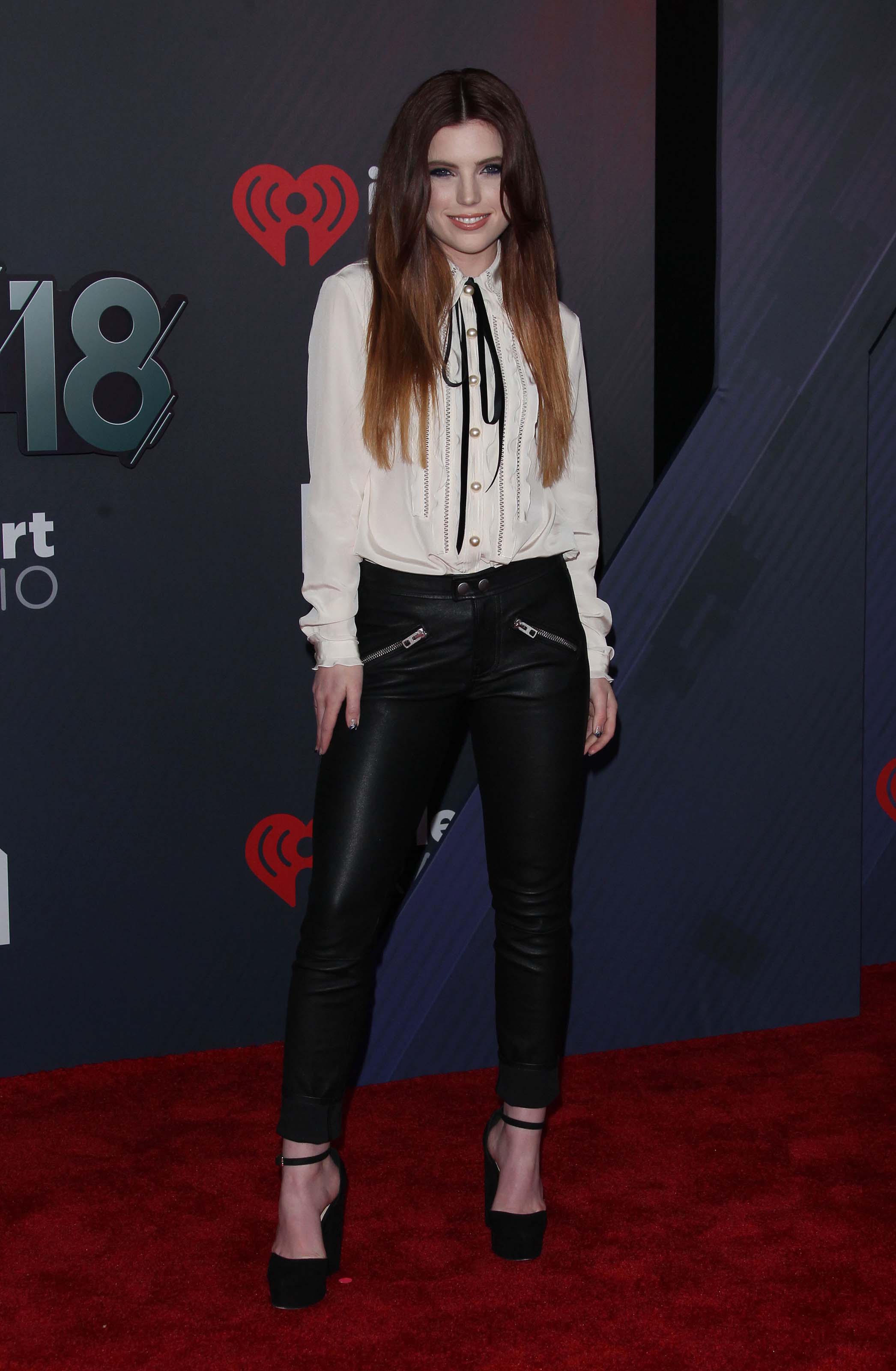 Sydney Sierota attends iHeartRadio Music Awards