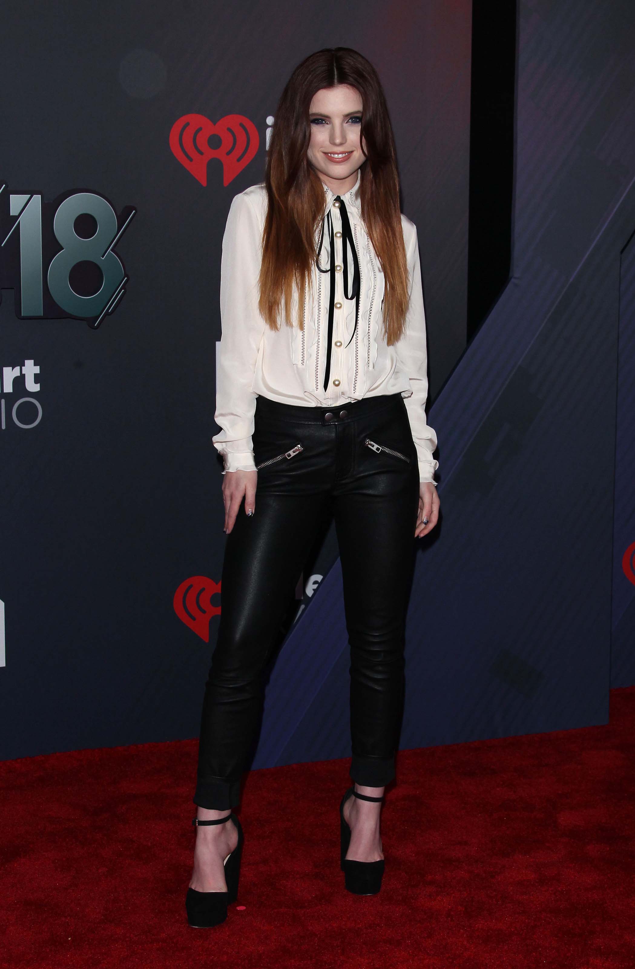 Sydney Sierota attends iHeartRadio Music Awards