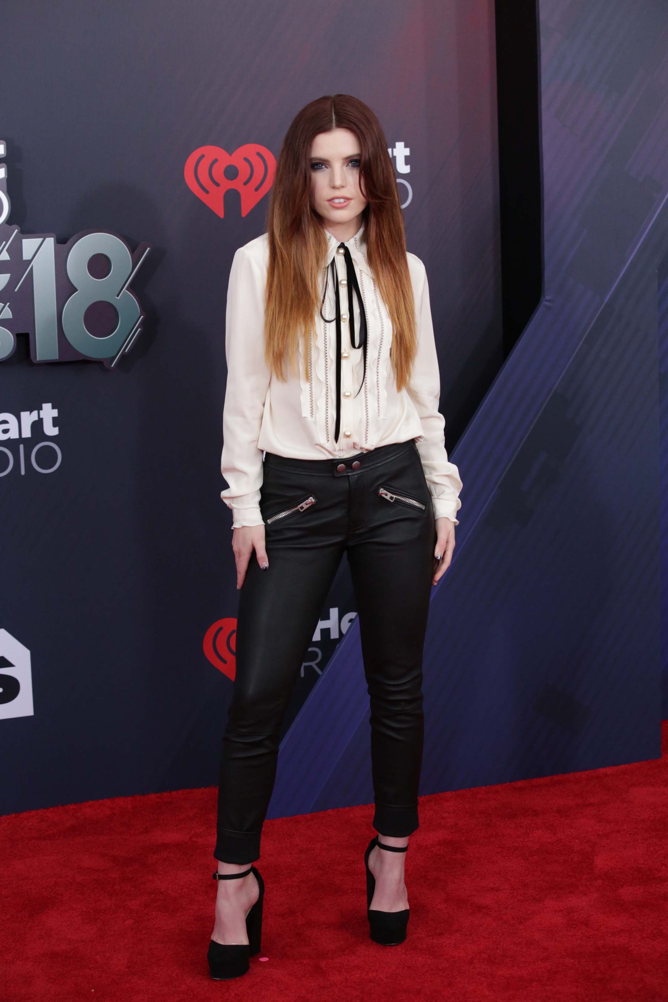 Sydney Sierota attends iHeartRadio Music Awards