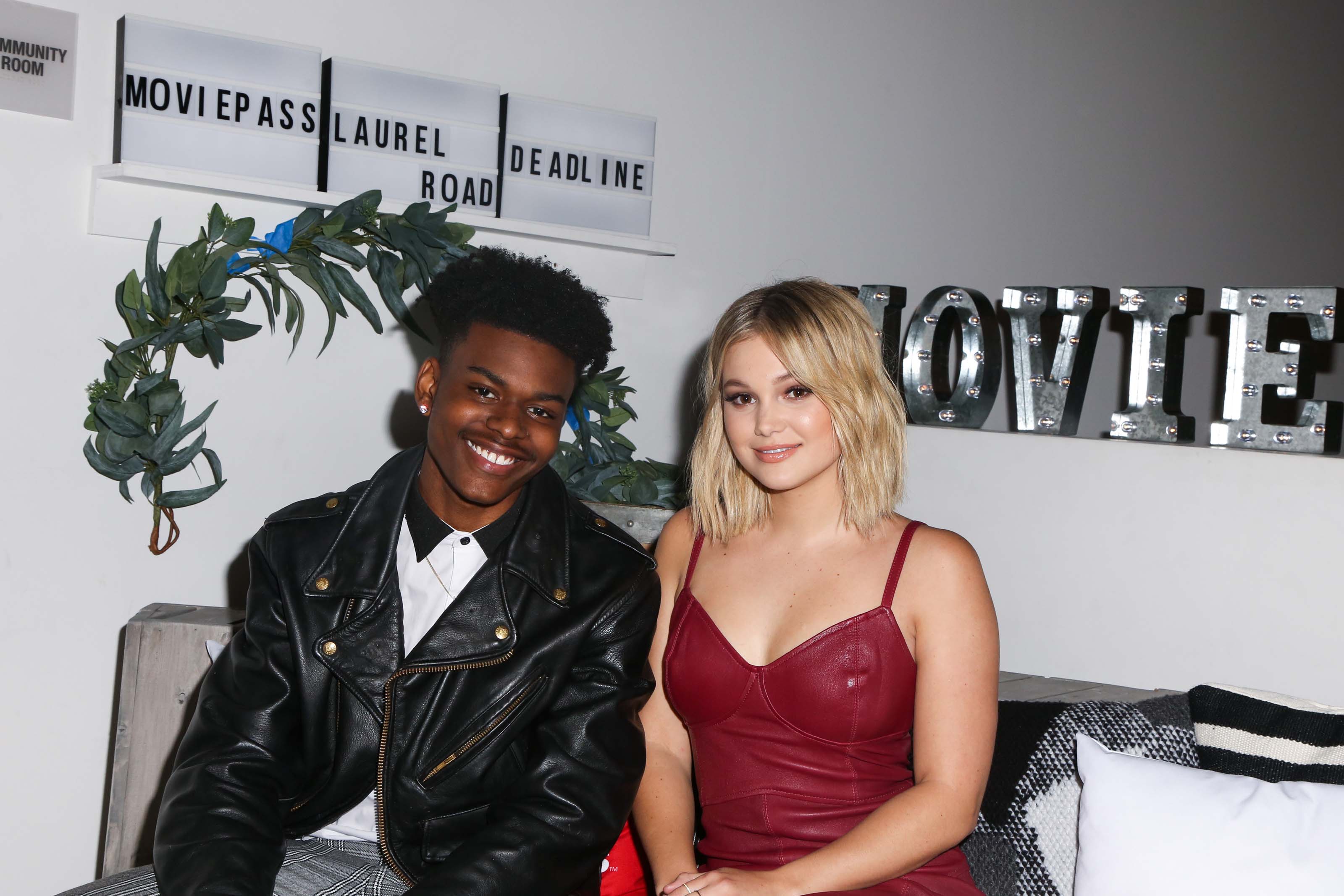 Olivia Holt at Deadline Studio