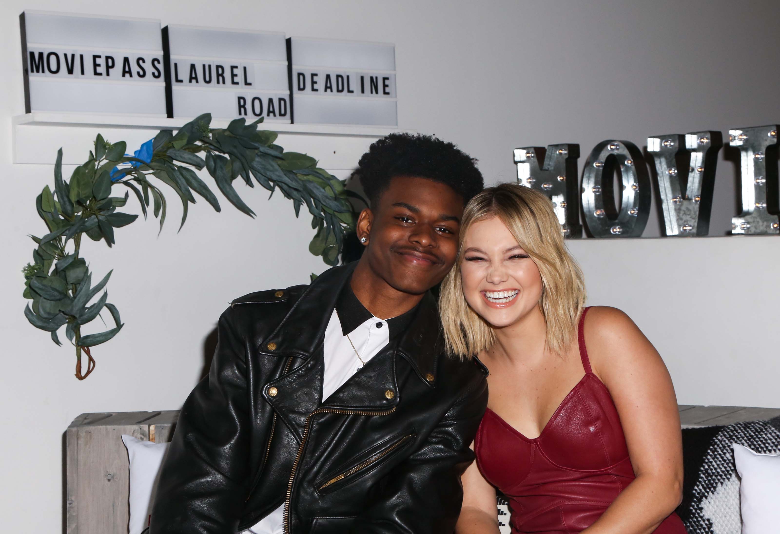 Olivia Holt at Deadline Studio