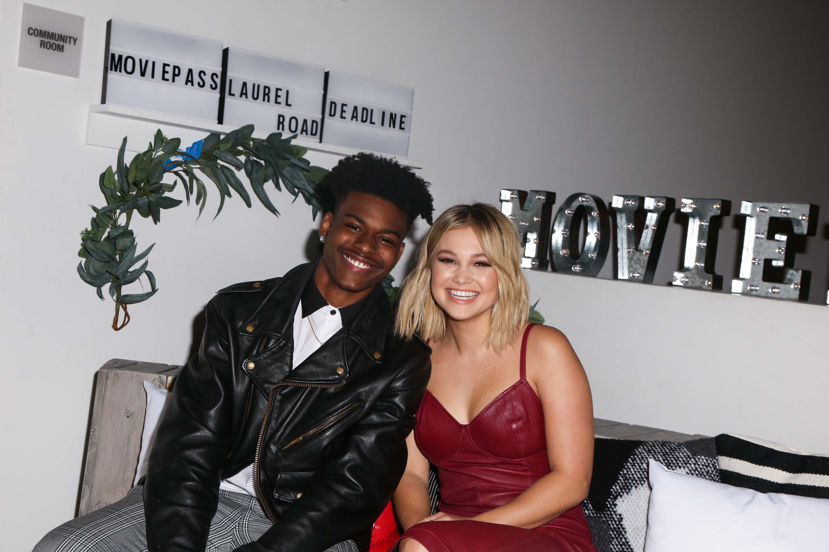 Olivia Holt at Deadline Studio