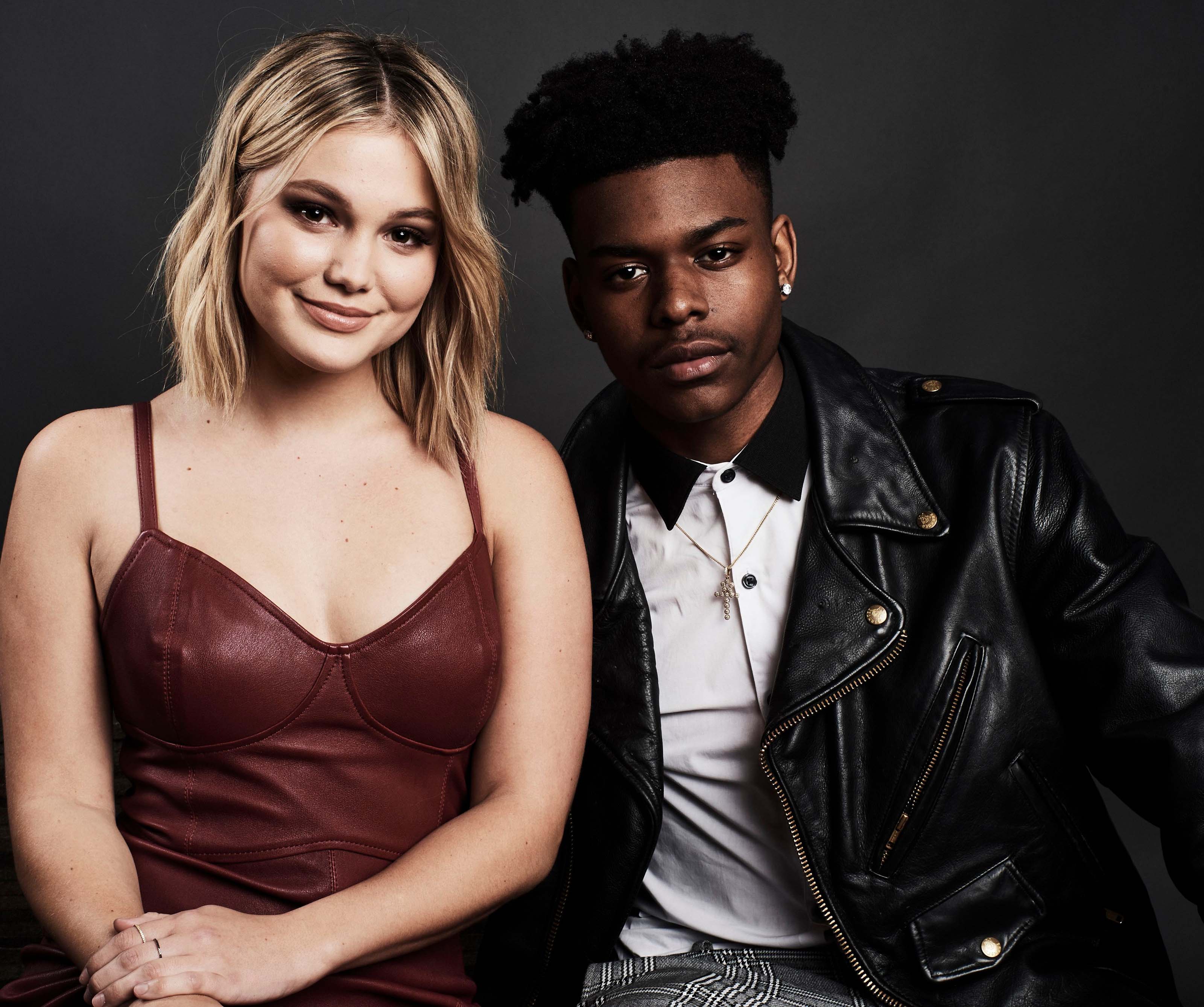 Olivia Holt at Deadline Studio