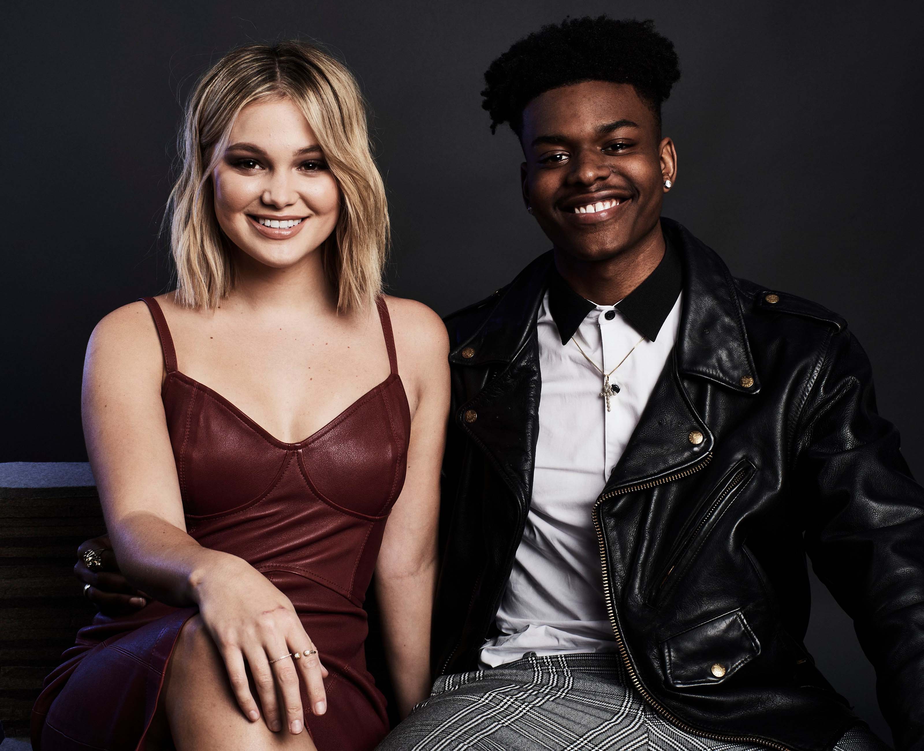 Olivia Holt at Deadline Studio