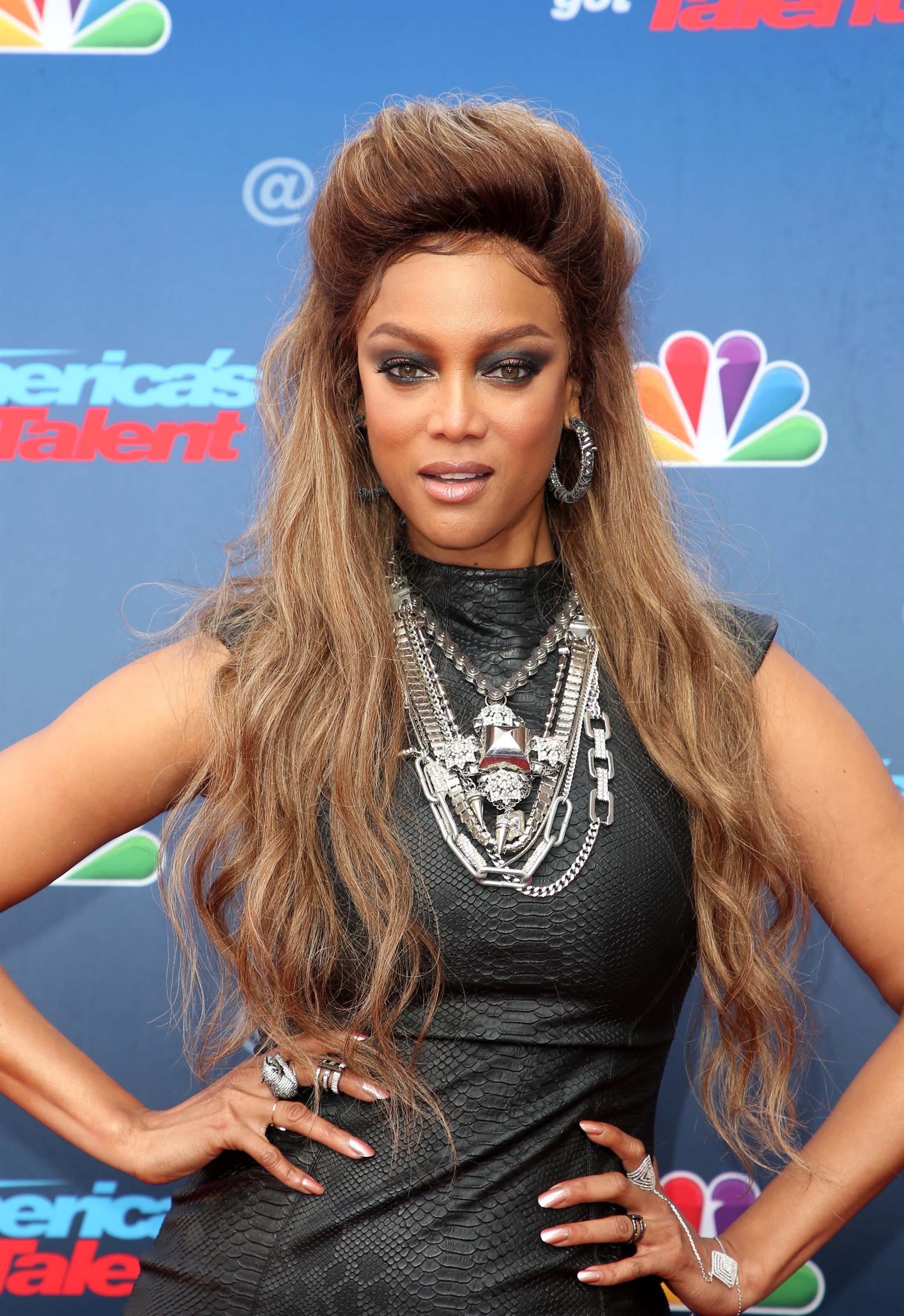 Tyra Banks attends America’s Got Talent Red Carpet Kickoff