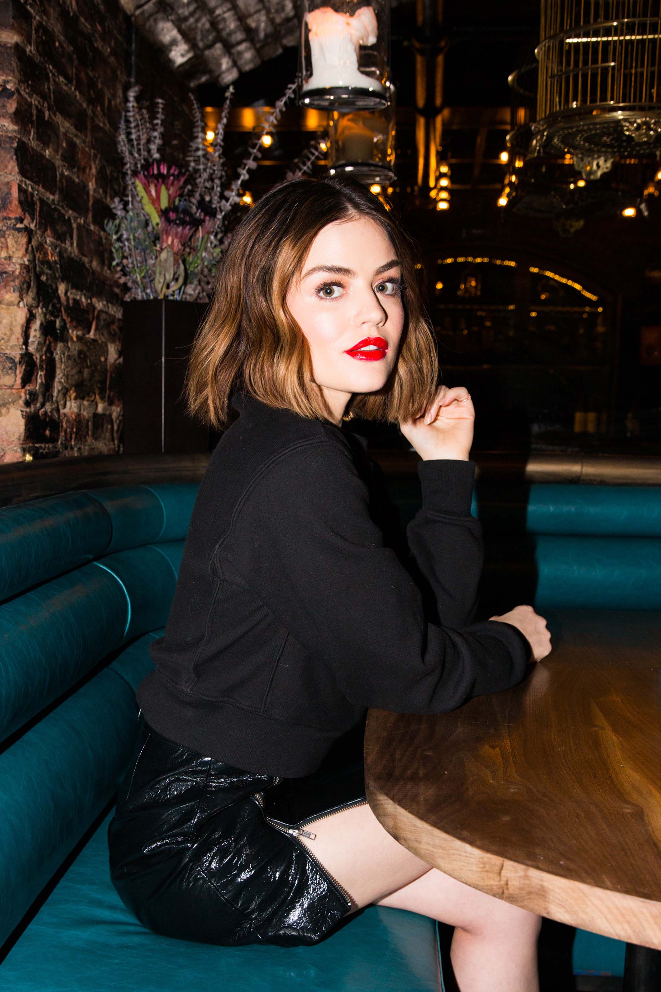 Lucy Hale photoshoot for Coveteur