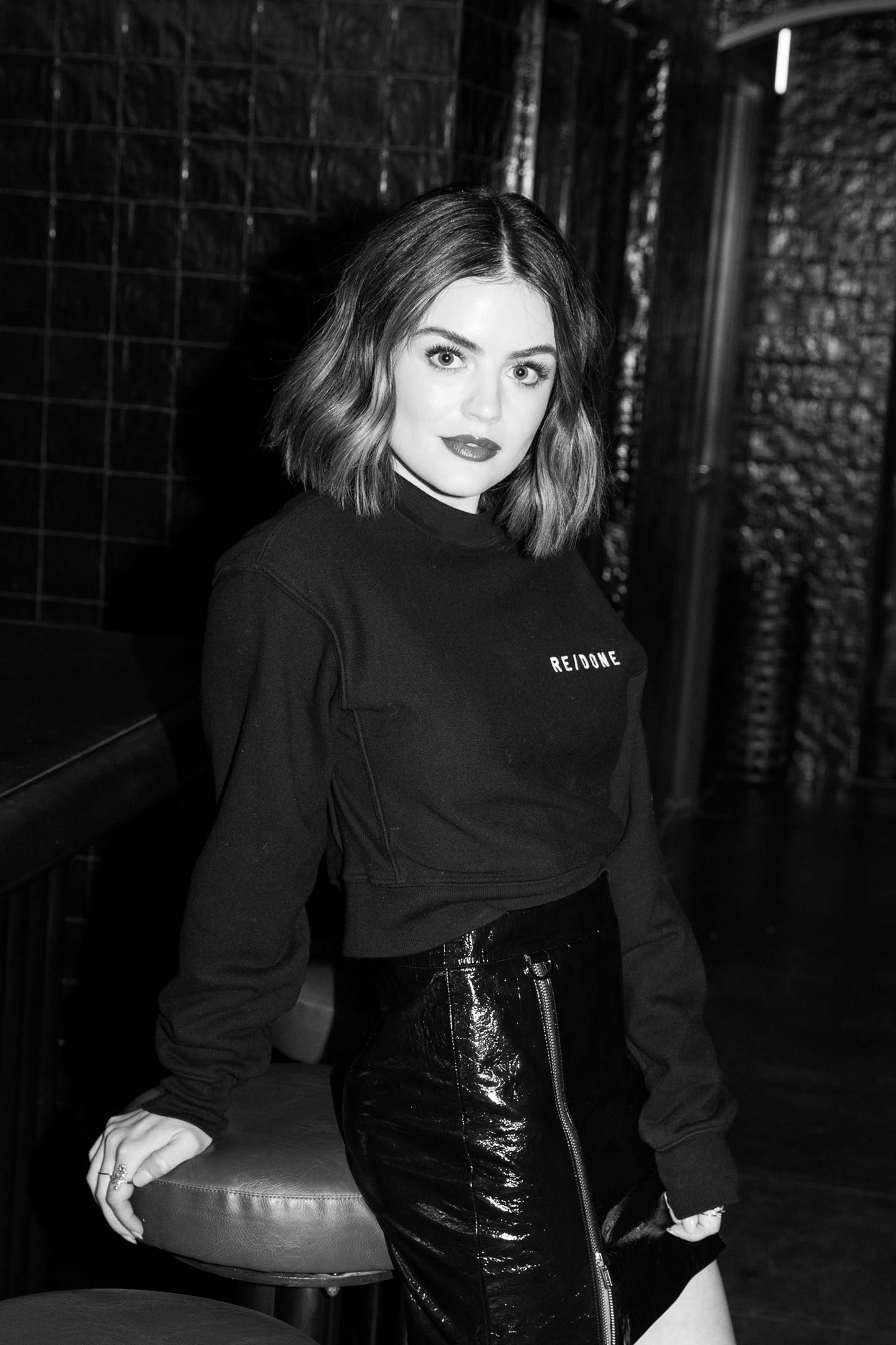 Lucy Hale photoshoot for Coveteur