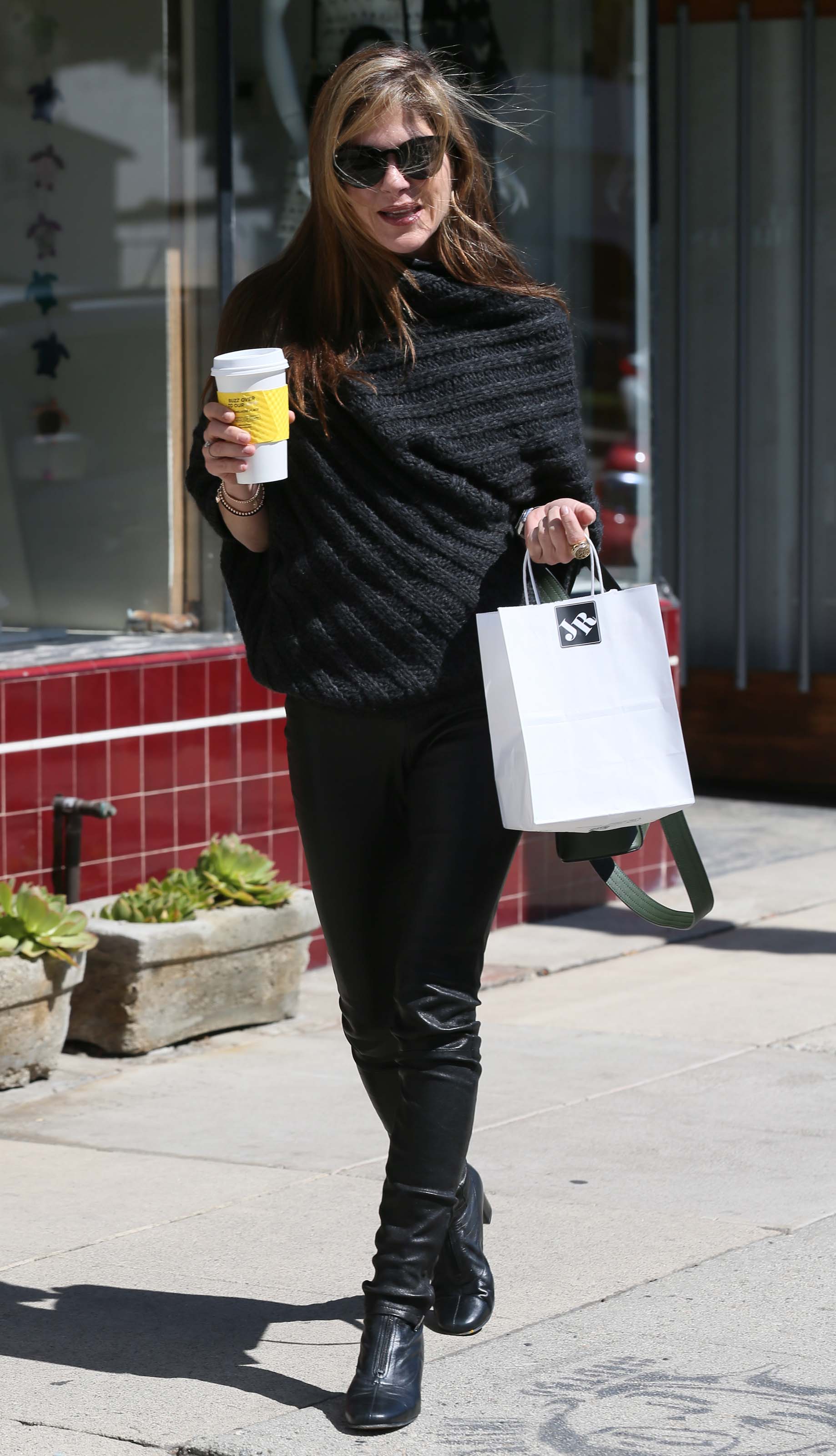 Selma Blair shopping at Jill Roberts