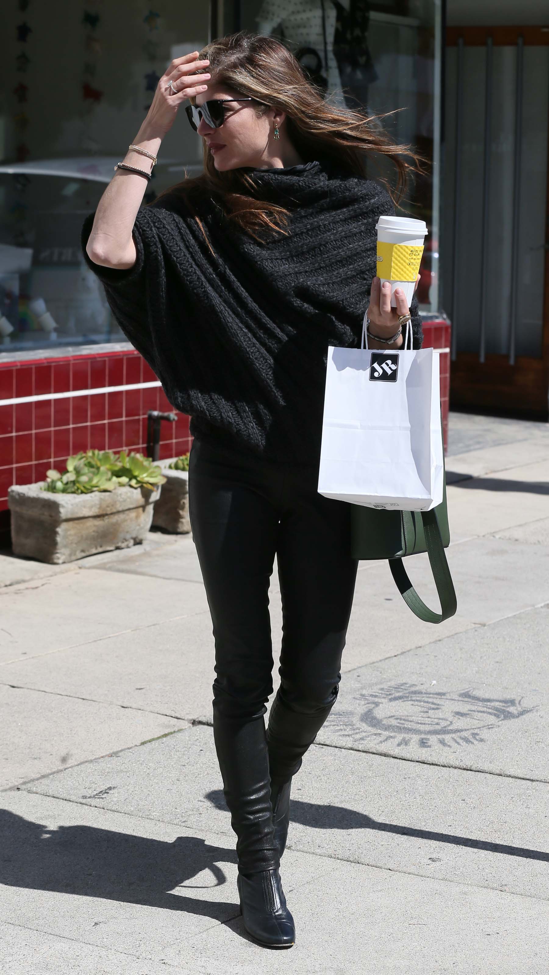 Selma Blair shopping at Jill Roberts