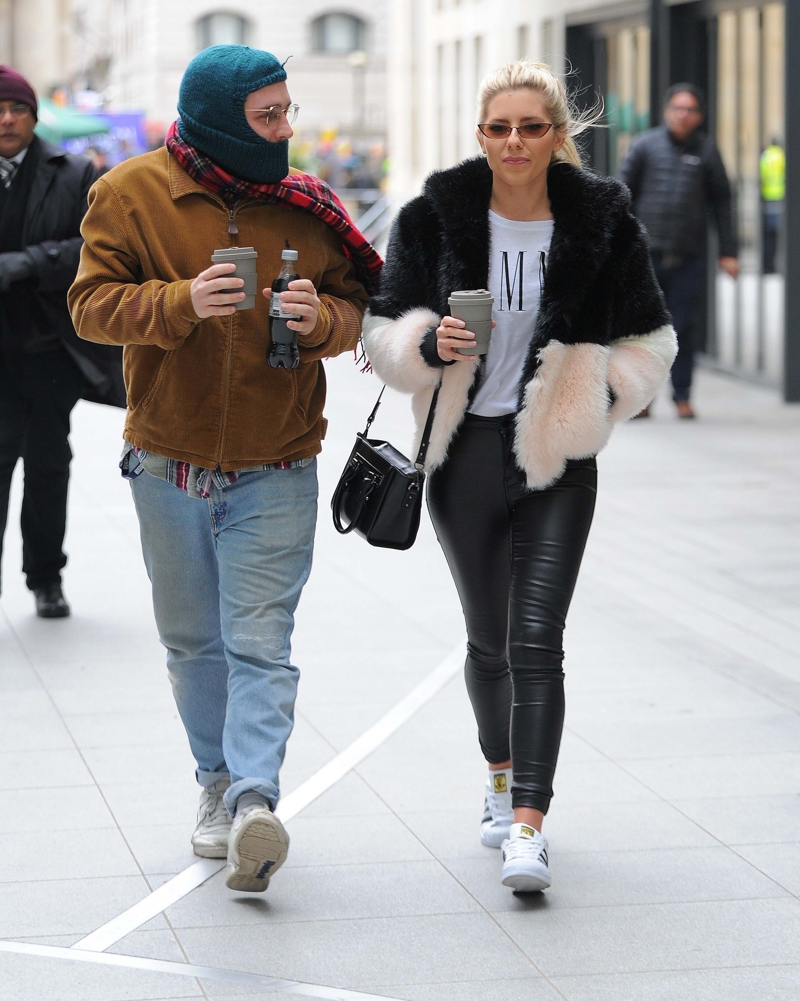 Mollie King at the BBC Broadcasting House