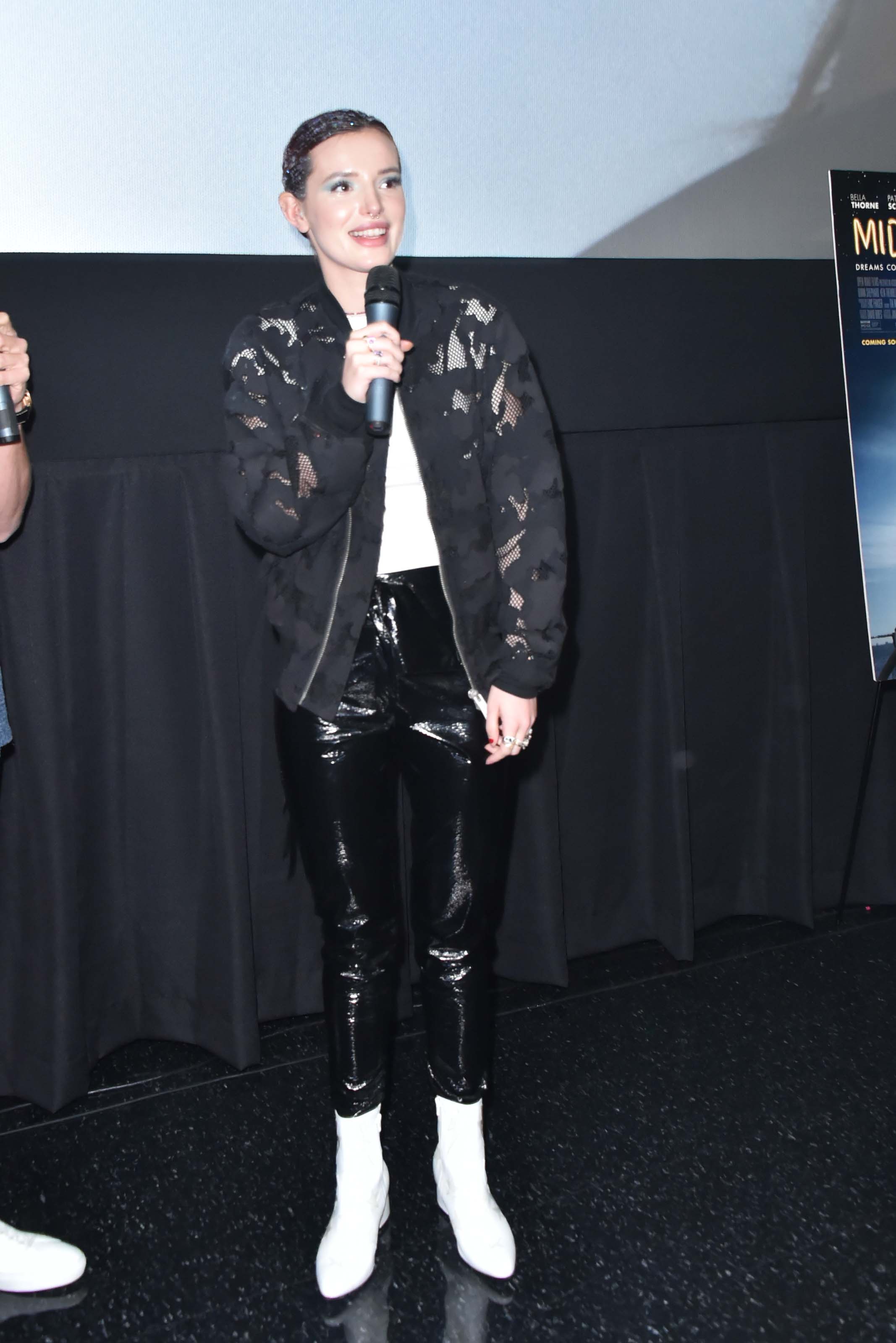 Bella Thorne at her movie premiere