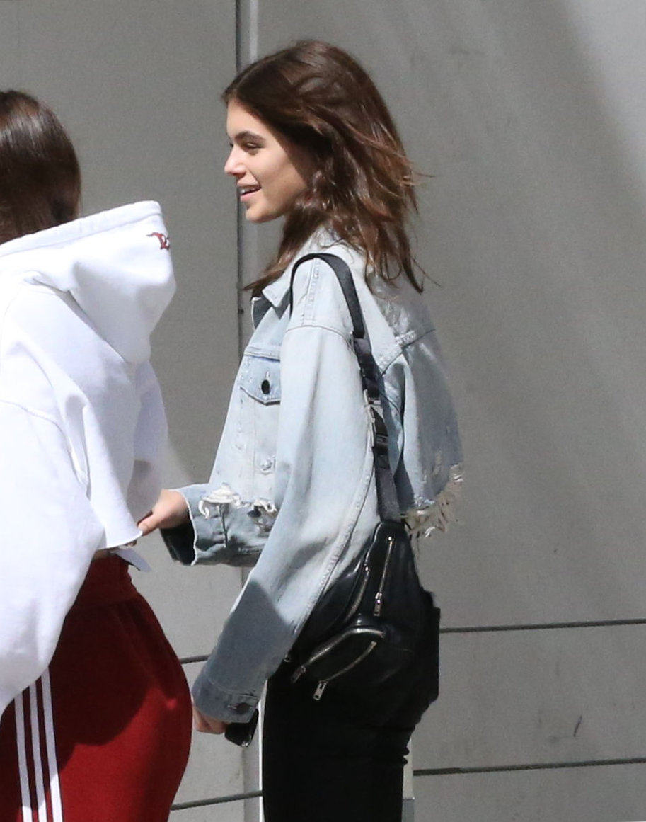 Kaia Gerber out in Malibu