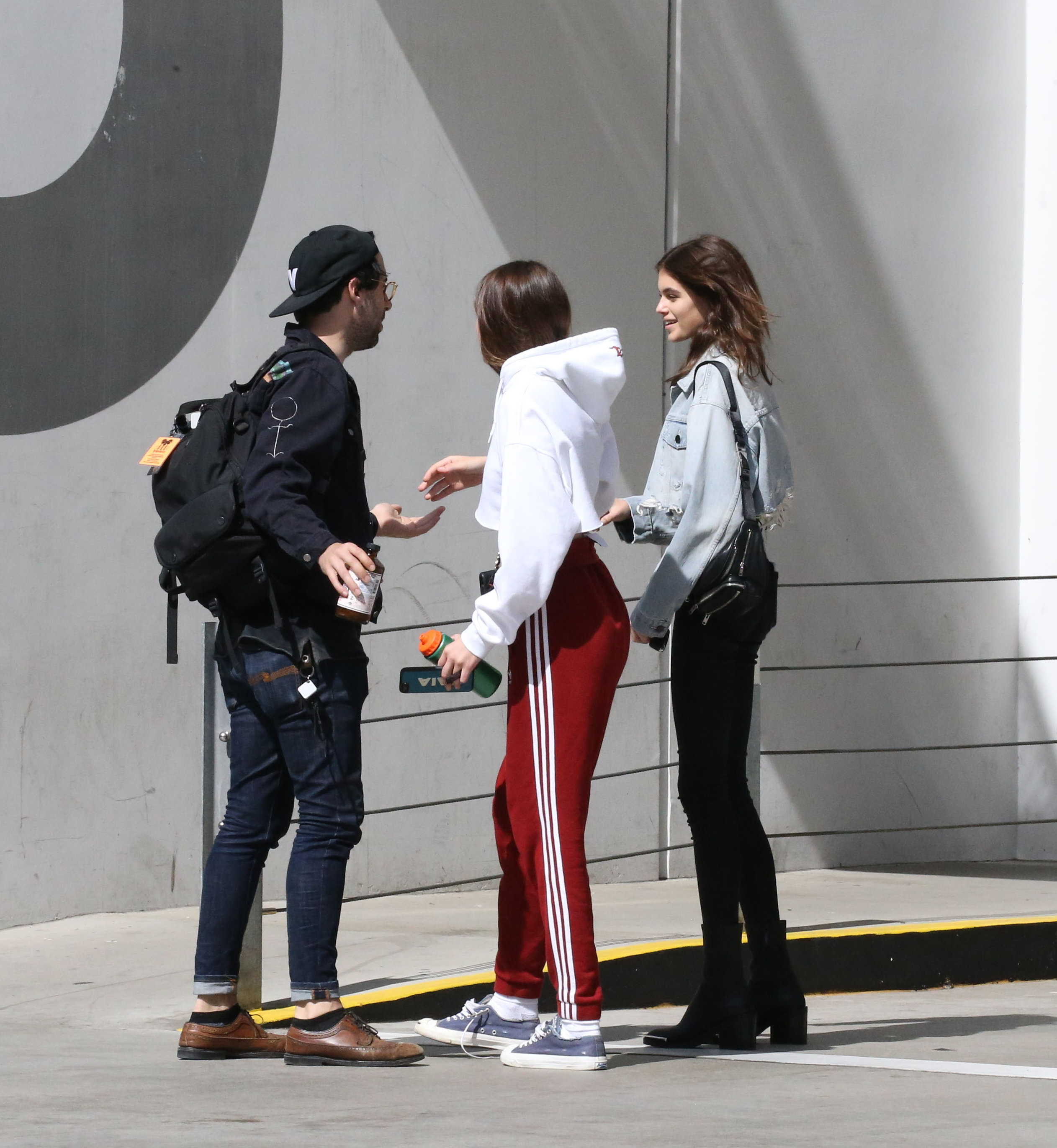 Kaia Gerber out in Malibu