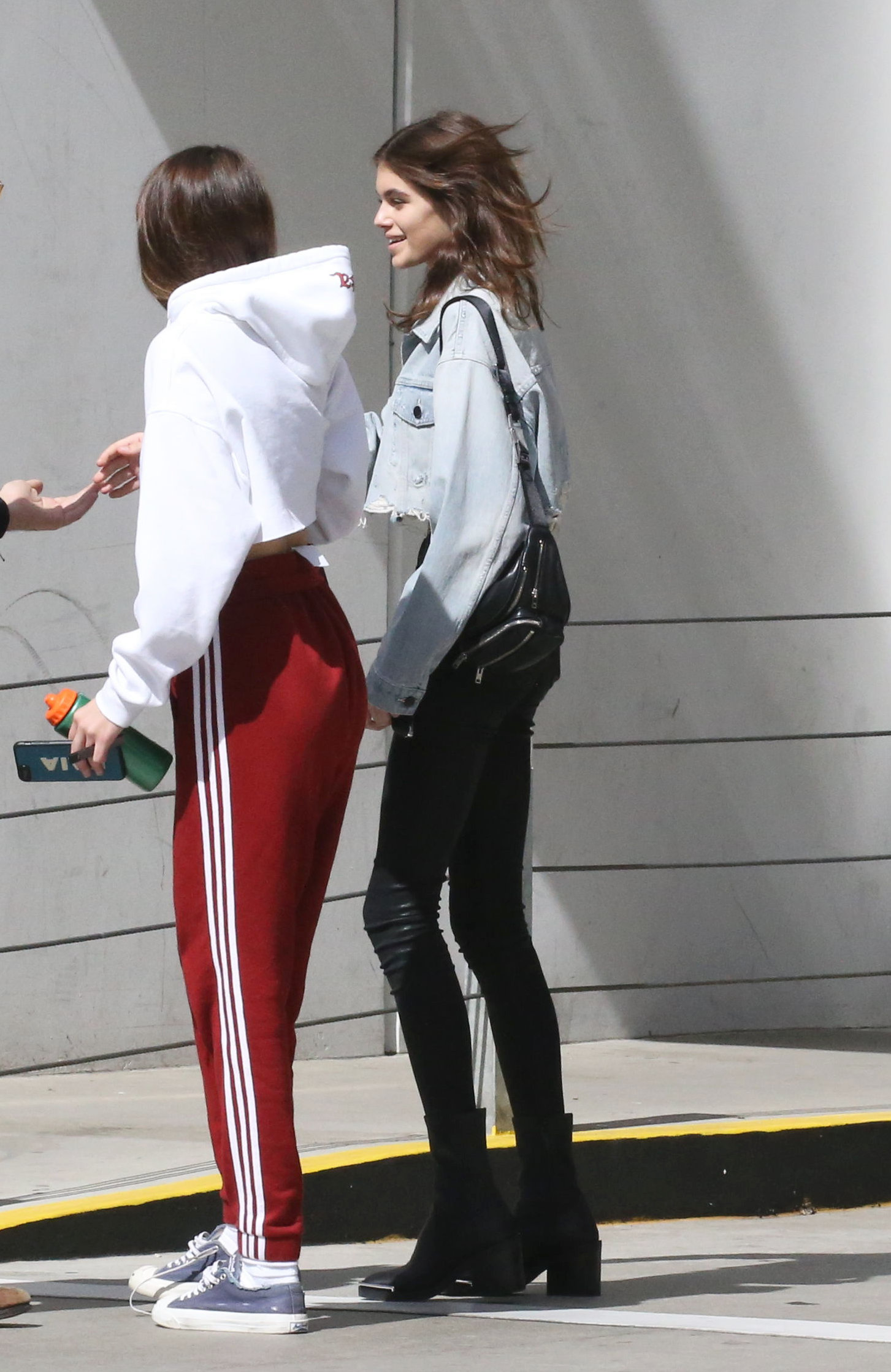 Kaia Gerber out in Malibu