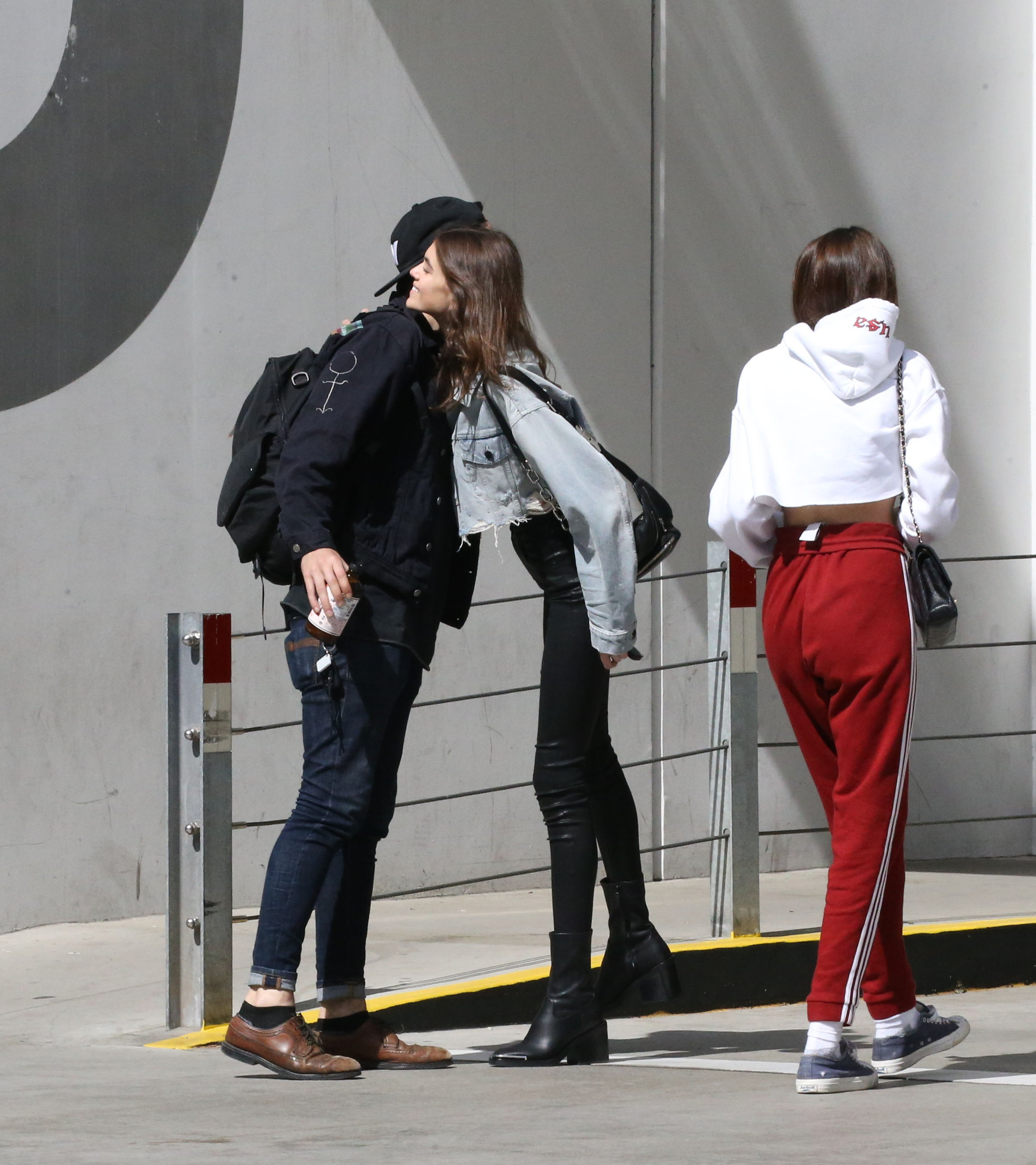 Kaia Gerber out in Malibu