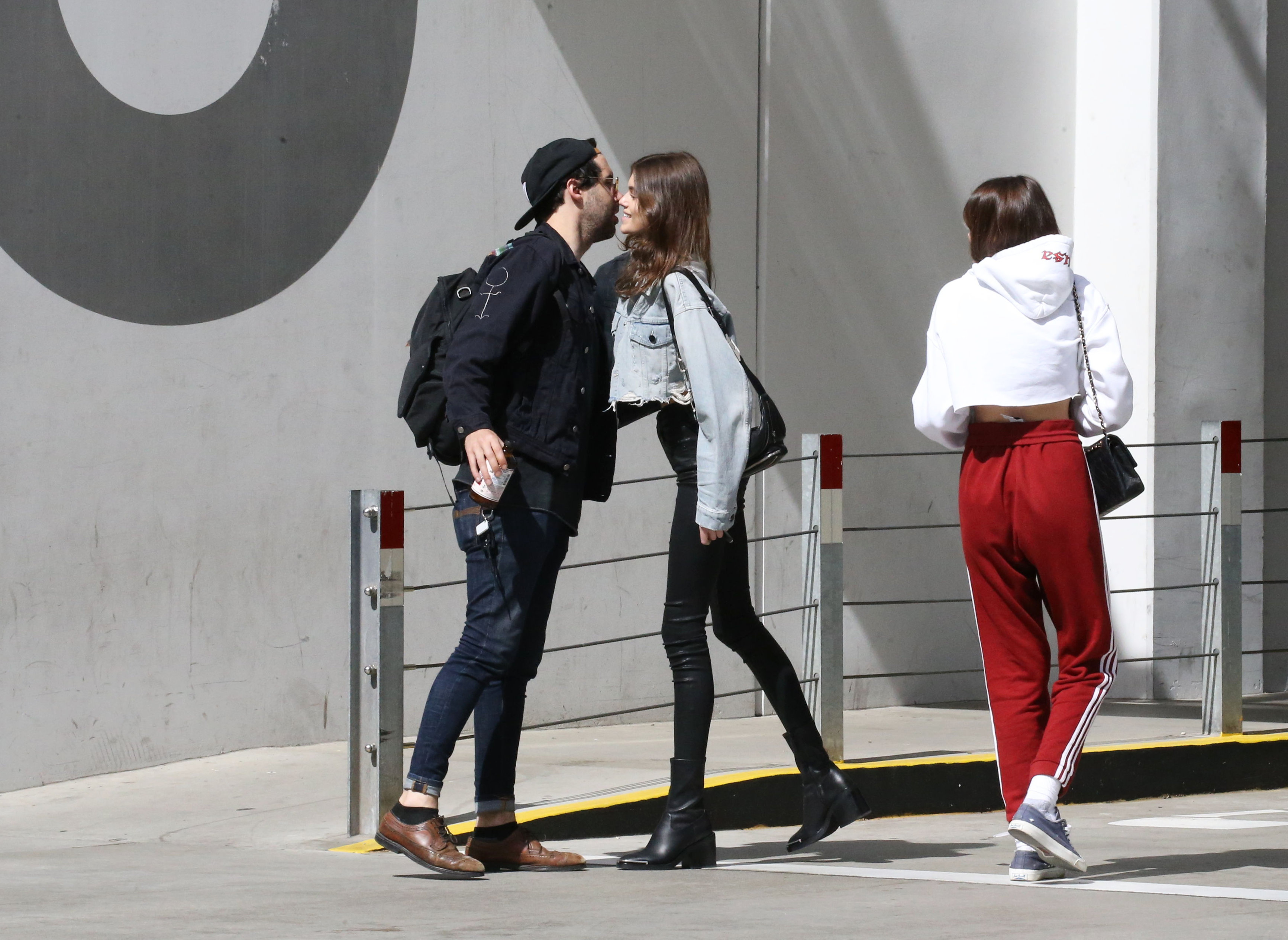 Kaia Gerber out in Malibu