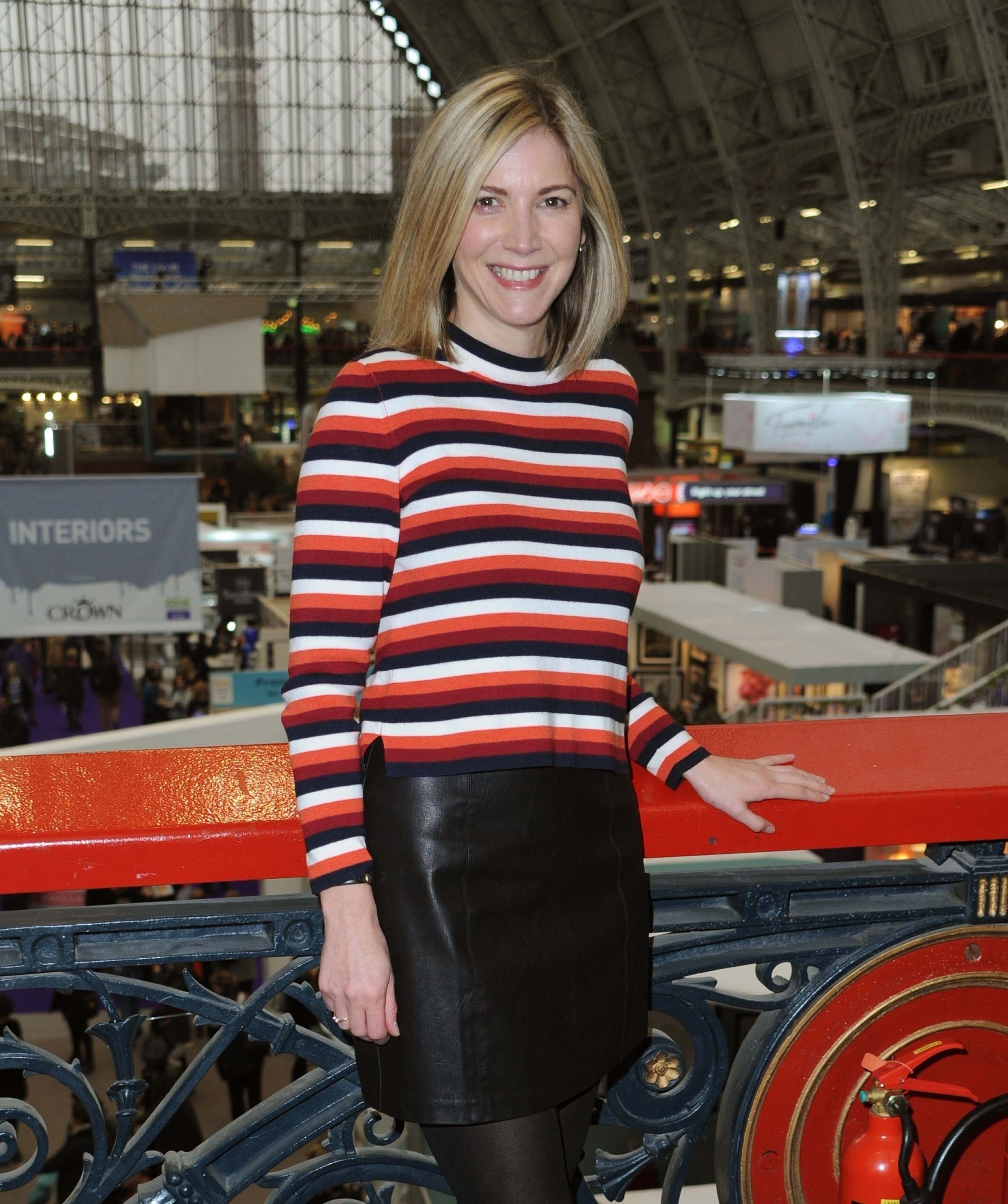 Lisa Faulkner at the 2018 Ideal Home Show