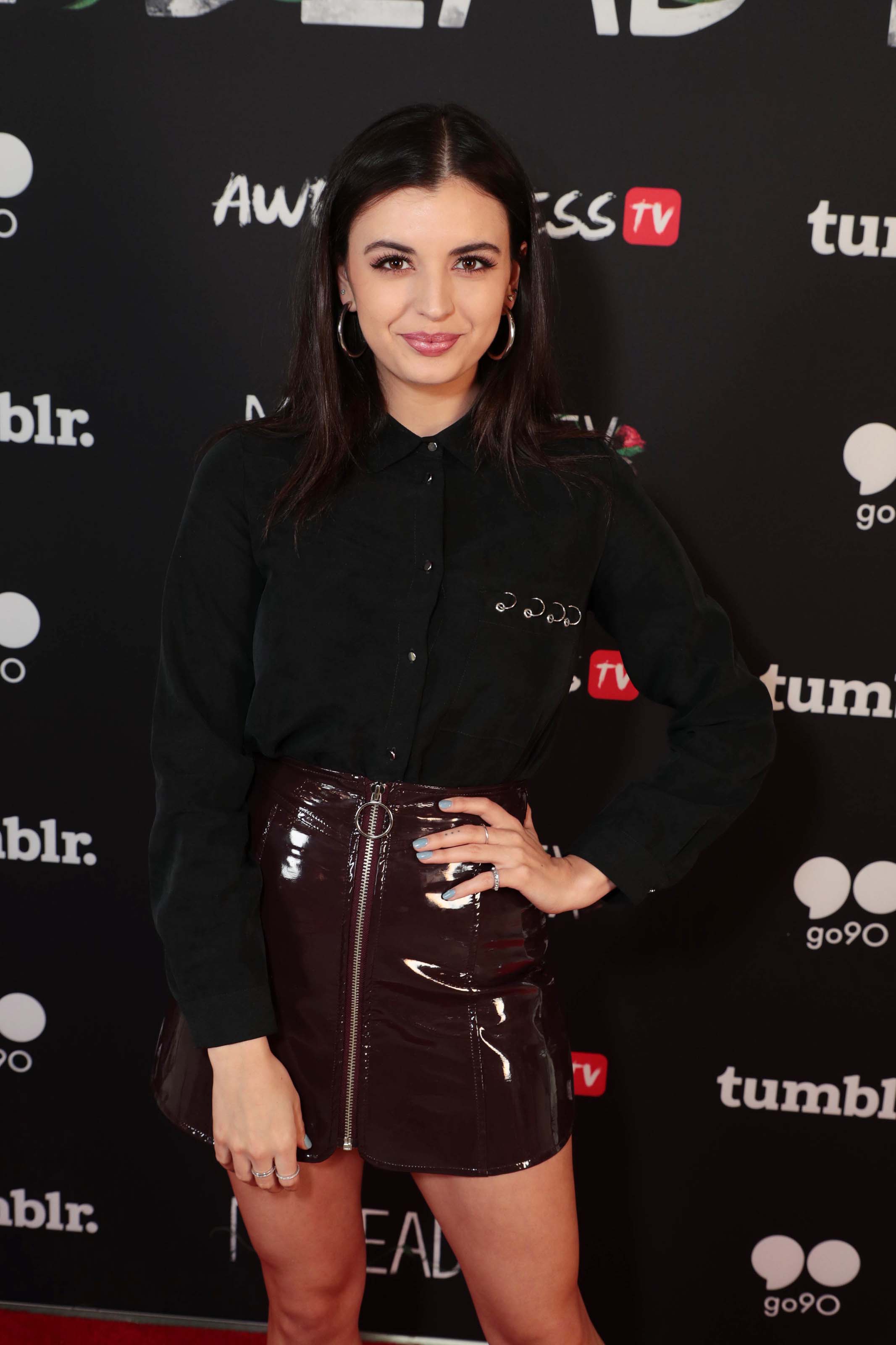 Rebecca Black attends Premiere of AwesomenessTV’s ‘My Dead Ex’