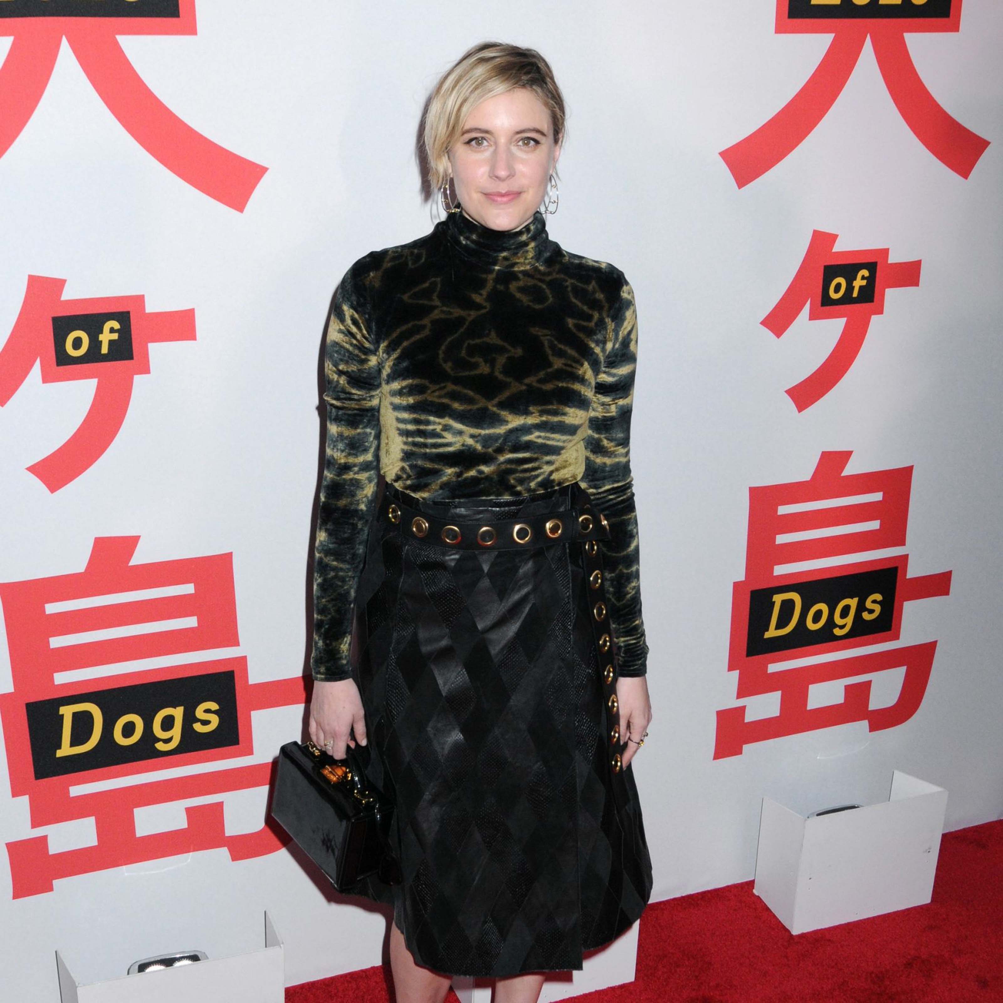 Greta Gerwig attends Isle of Dogs film screening