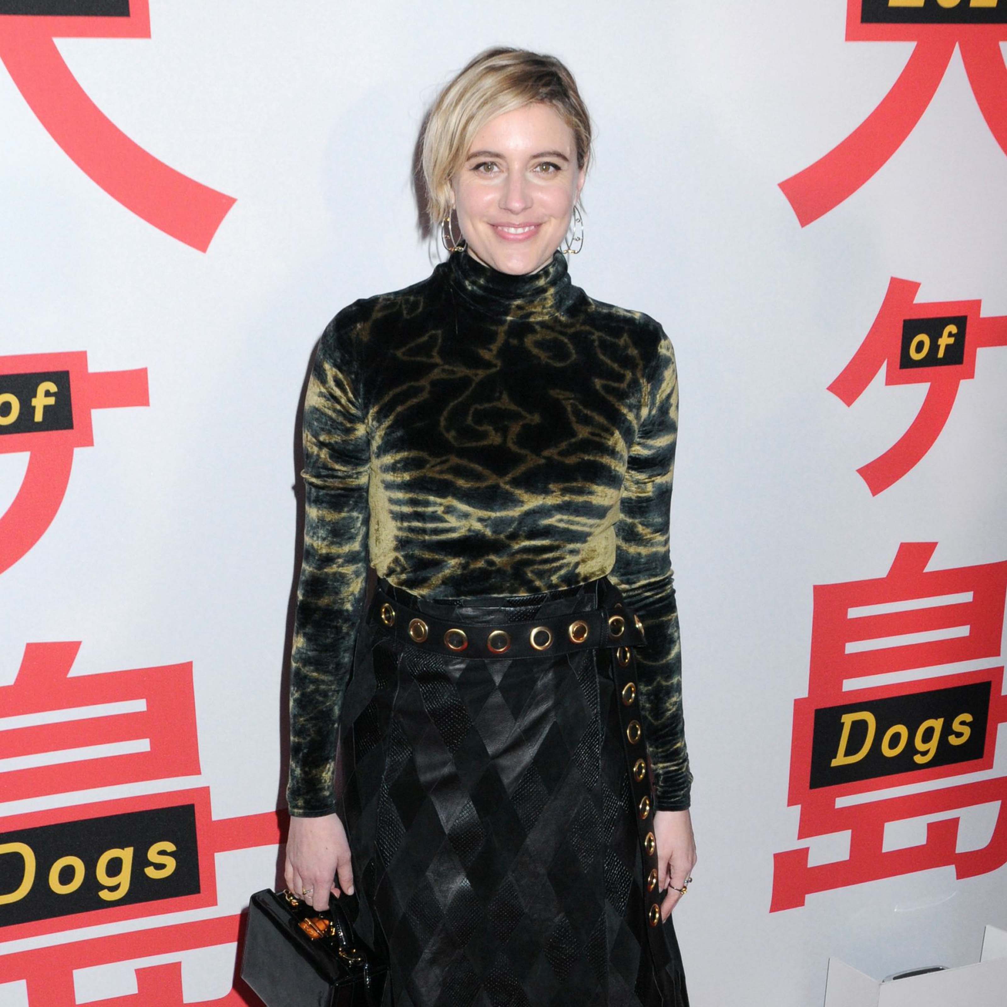 Greta Gerwig attends Isle of Dogs film screening