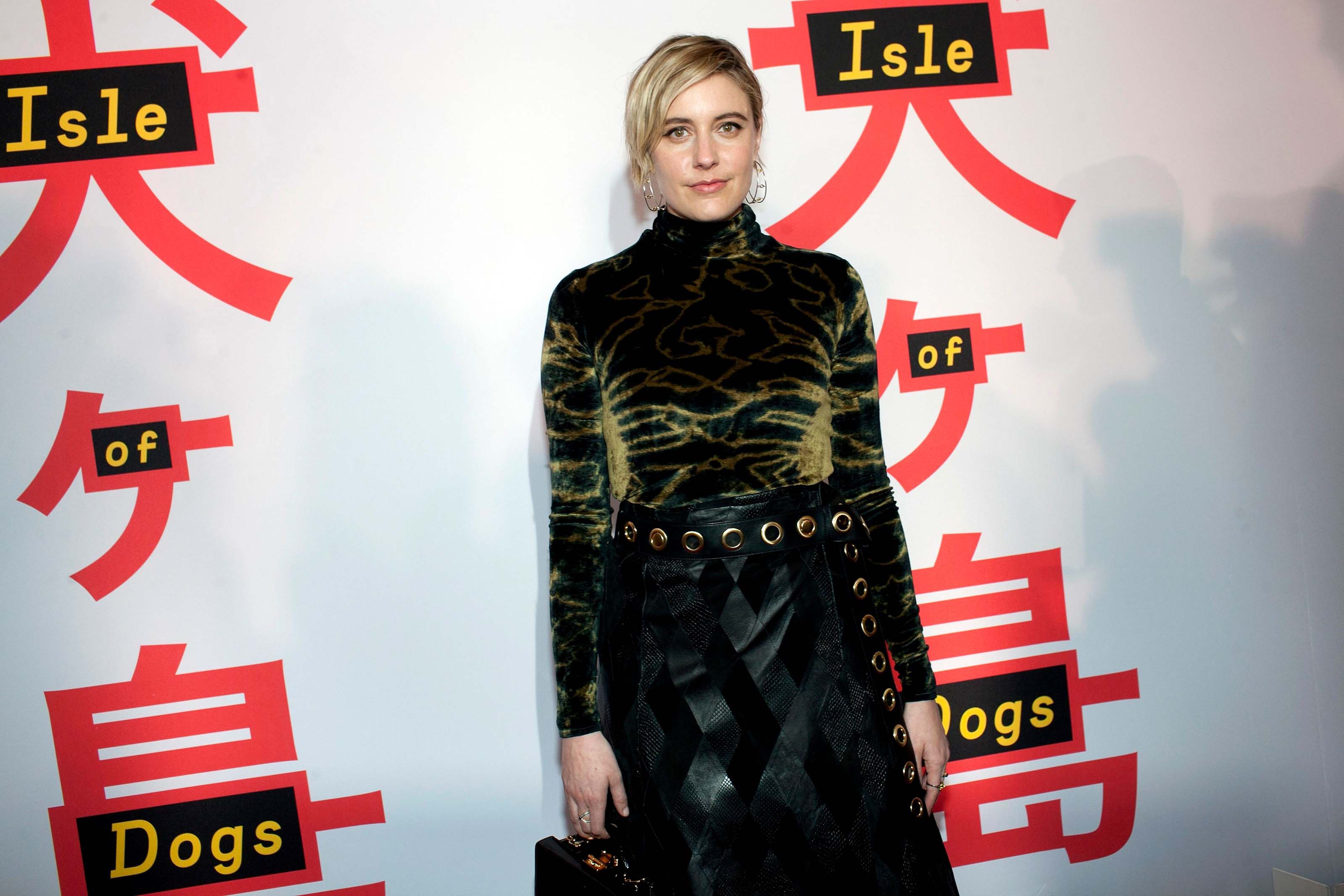 Greta Gerwig attends Isle of Dogs film screening