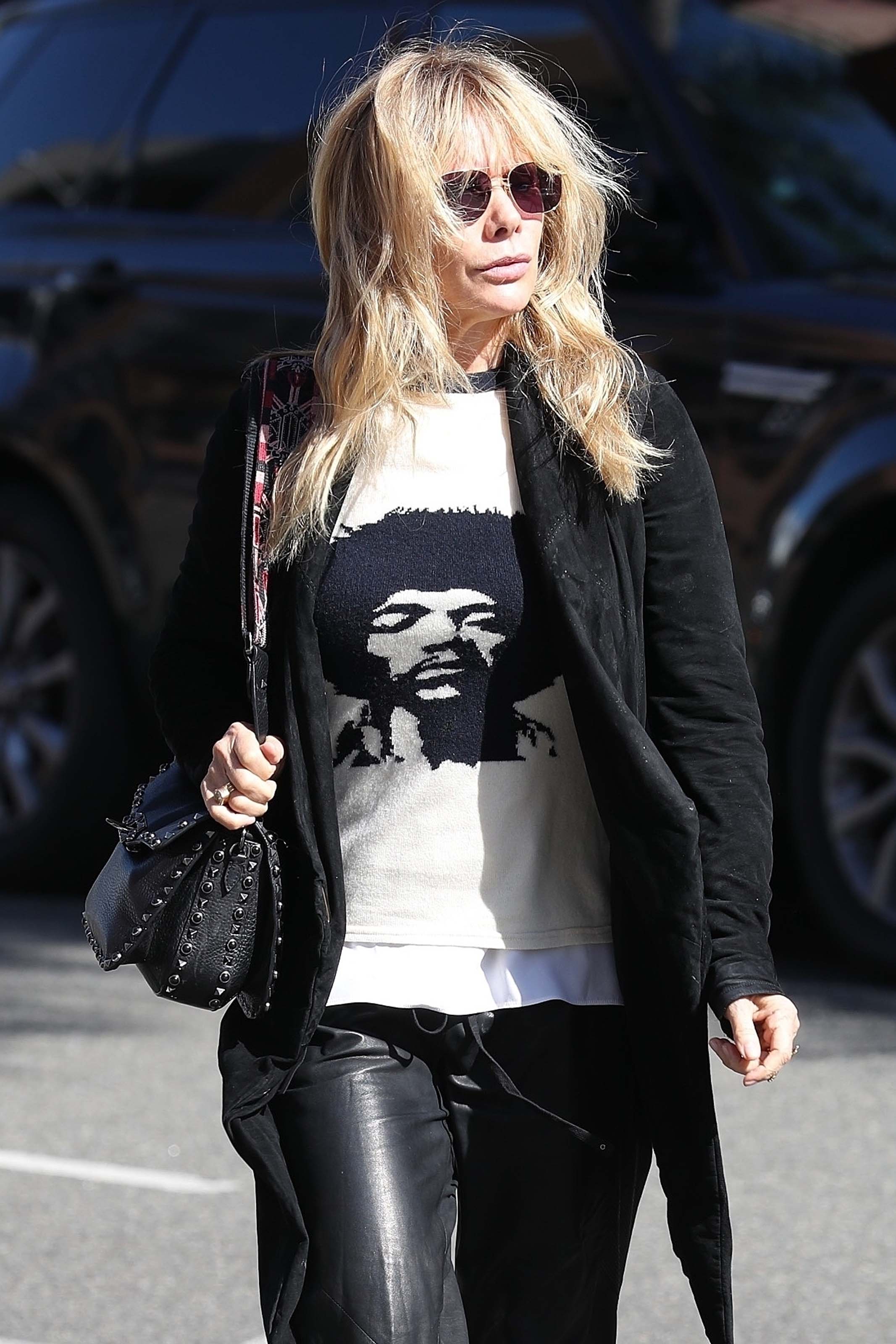 Rosanna Arquette runs a few errands in Beverly Hills