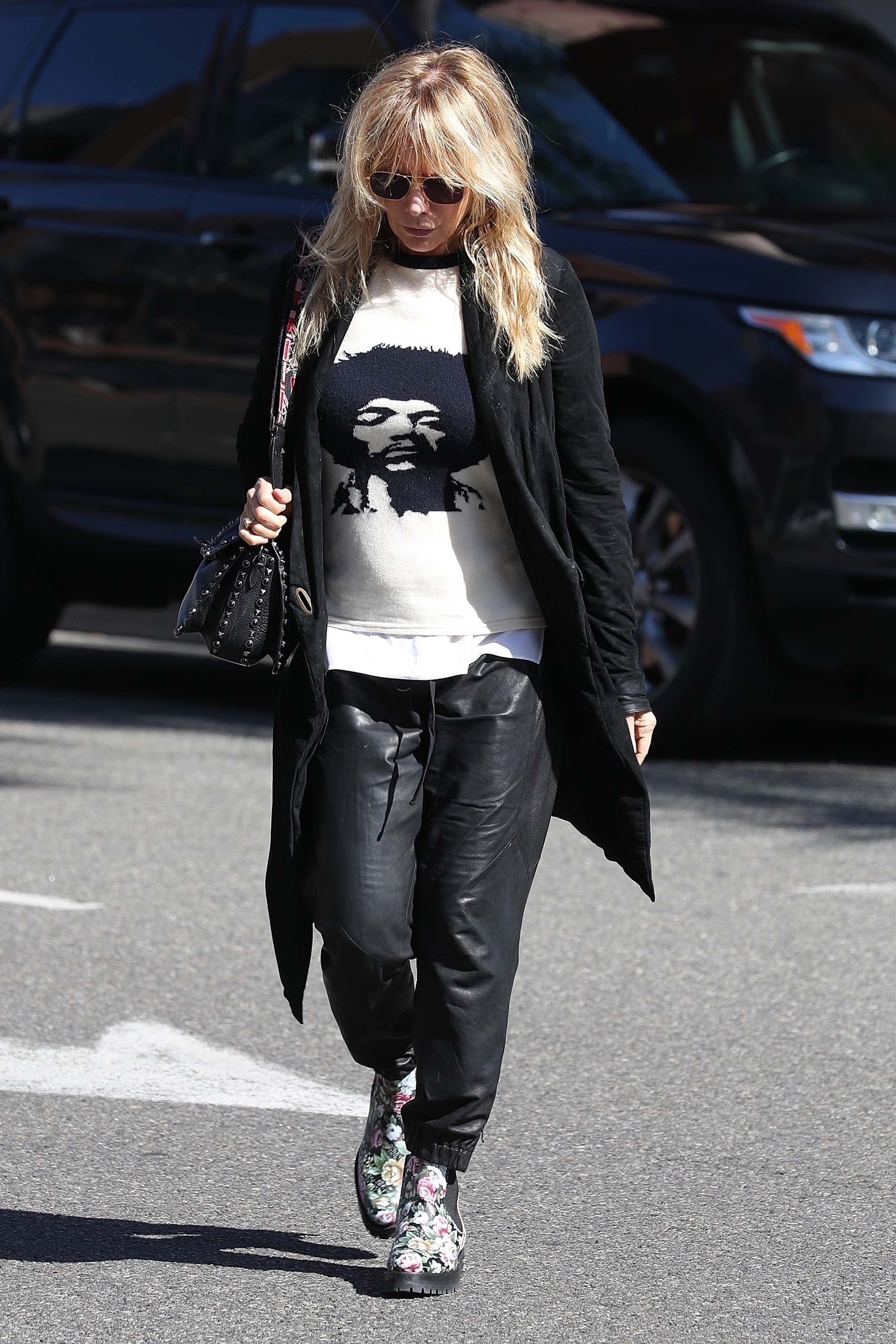 Rosanna Arquette runs a few errands in Beverly Hills