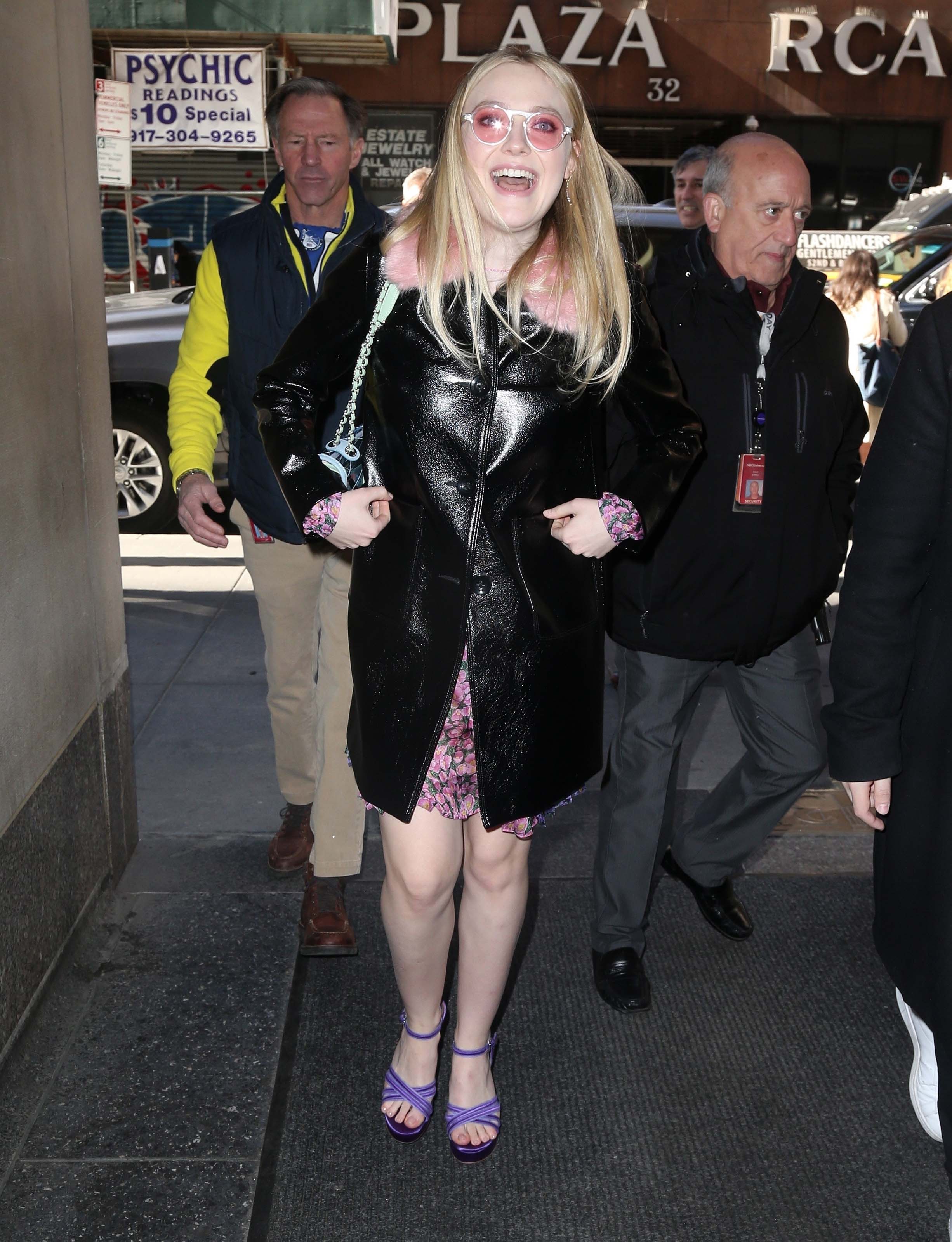 Dakota Fanning at Today Show