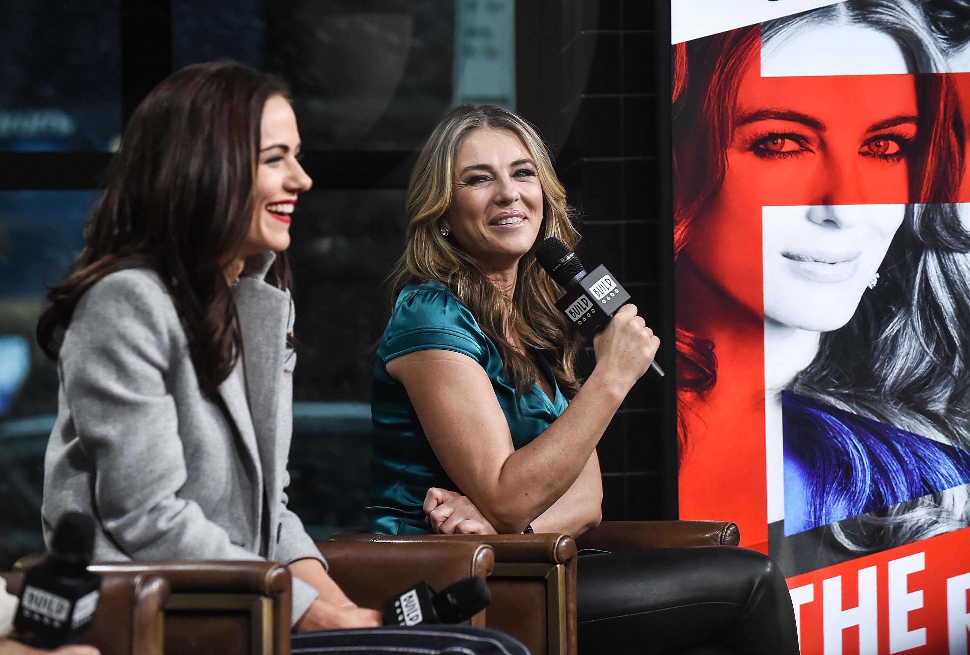 Elizabeth Hurley visits BUILD Series to discuss ‘The Royals’