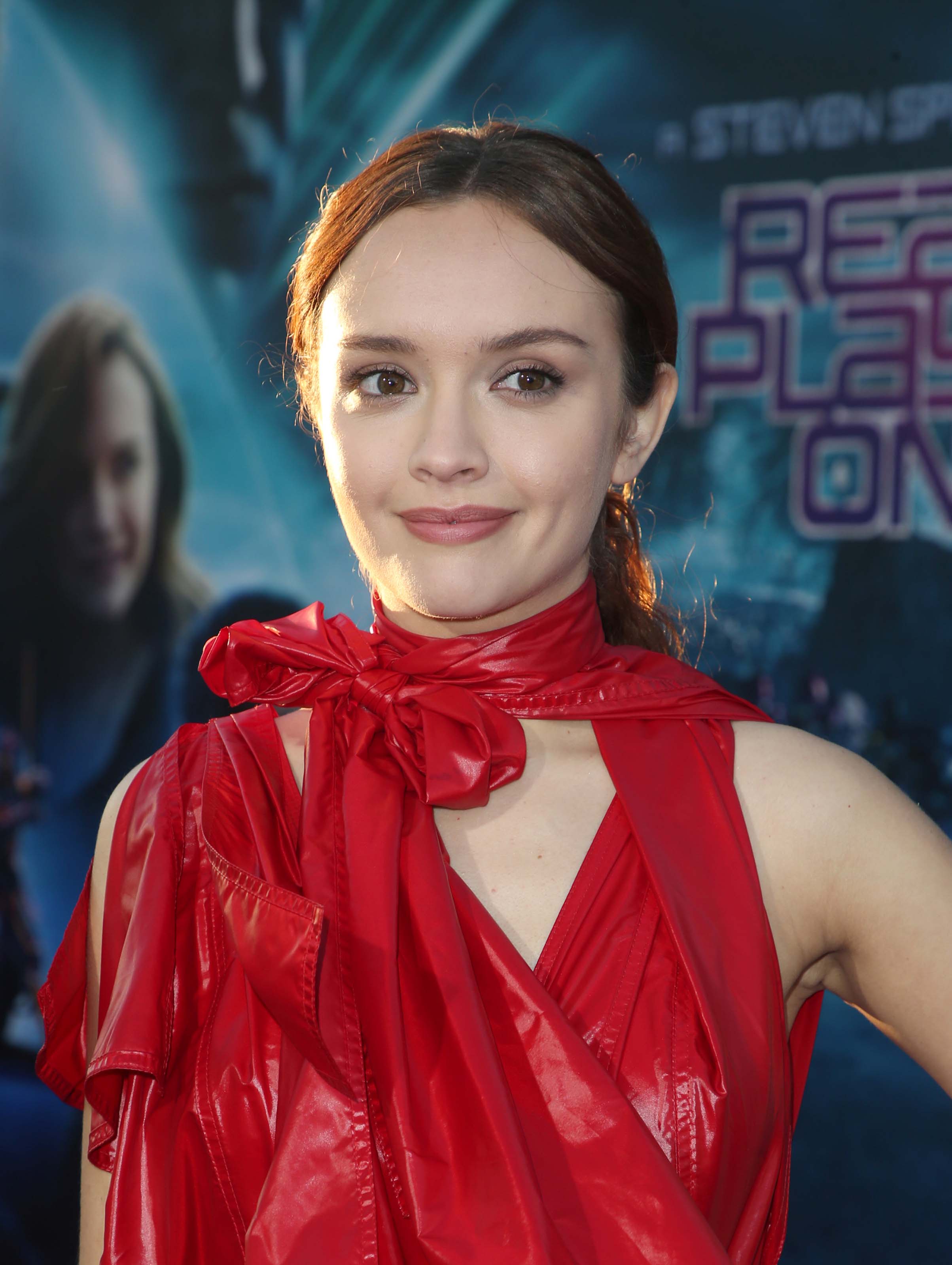 Olivia Cooke attends Ready Player One Premiere