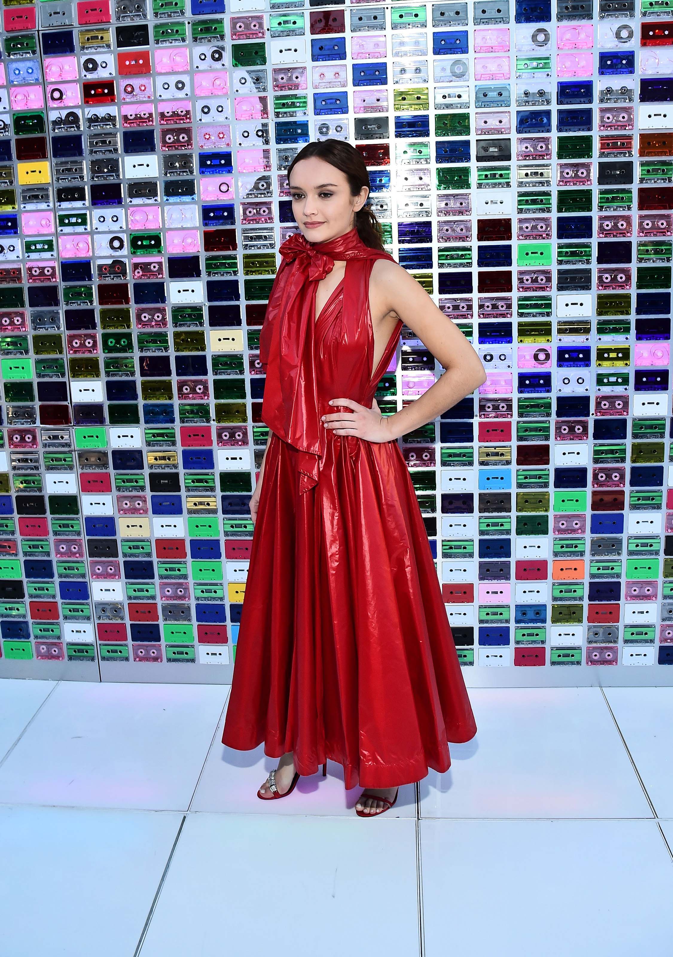 Olivia Cooke attends Ready Player One Premiere