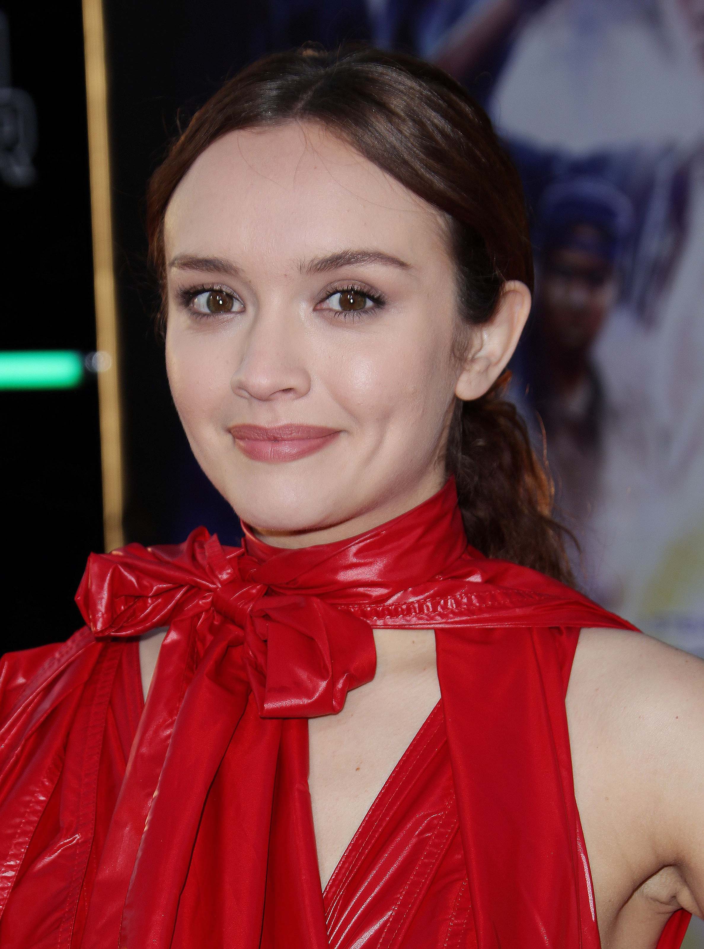 Olivia Cooke attends Ready Player One Premiere